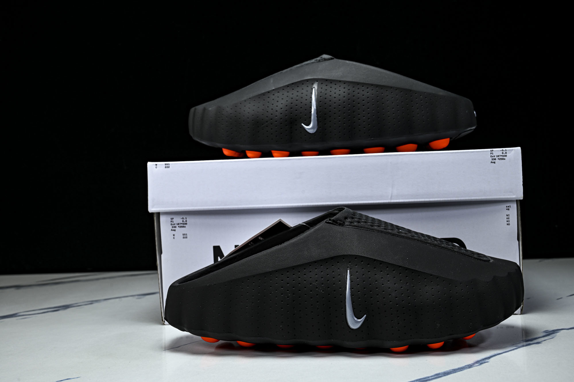 纯原外贸 Nike Mind 001 赛前训练拖鞋 包头运动拖鞋 男女同款 HQ4307-001 #YZ001-1 原版