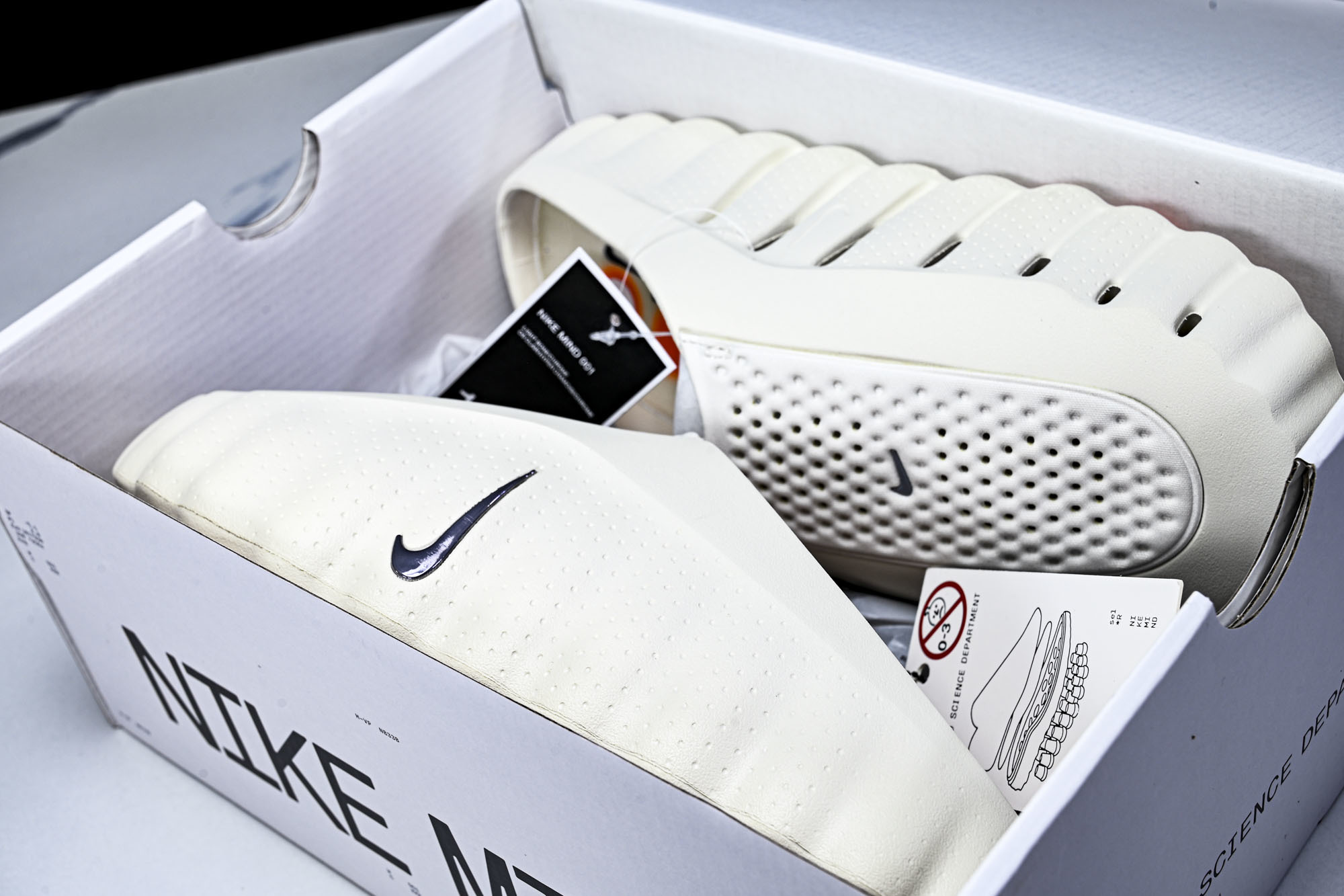 纯原外贸 Nike Mind 001 赛前训练拖鞋 包头运动拖鞋 男女同款 HQ4307-002 #YZ001-1 原版 纯原外贸 Nike Mind 001 赛前训练拖鞋 包头运动拖鞋 男女同款 HQ4307-002 #YZ001-1 原版