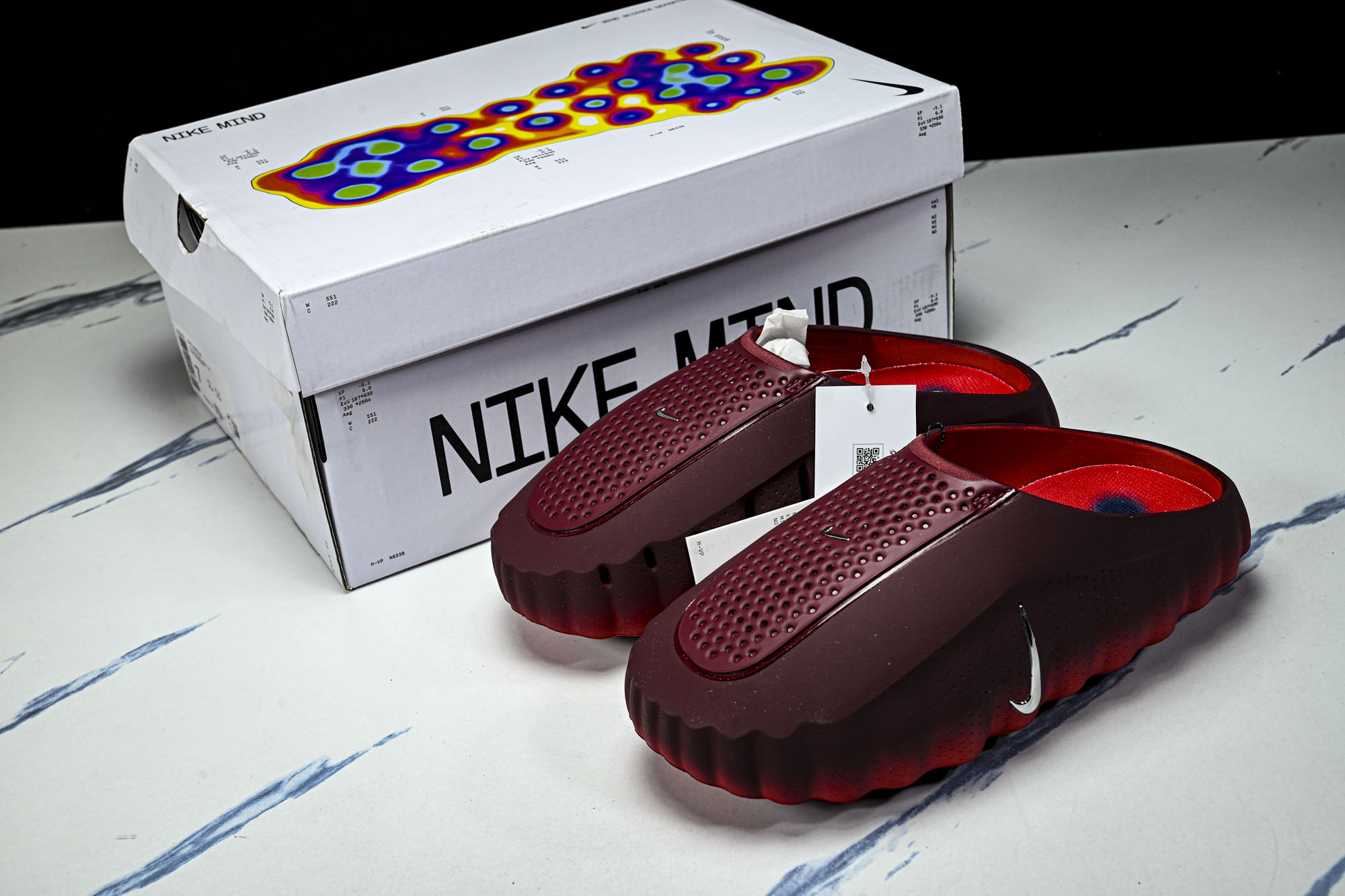 纯原外贸 Nike Mind 001 赛前训练拖鞋 包头运动拖鞋 男女同款 HQ4307-601 #YZ001-1 原版 纯原外贸 Nike Mind 001 赛前训练拖鞋 包头运动拖鞋 男女同款 HQ4307-601 #YZ001-1 原版