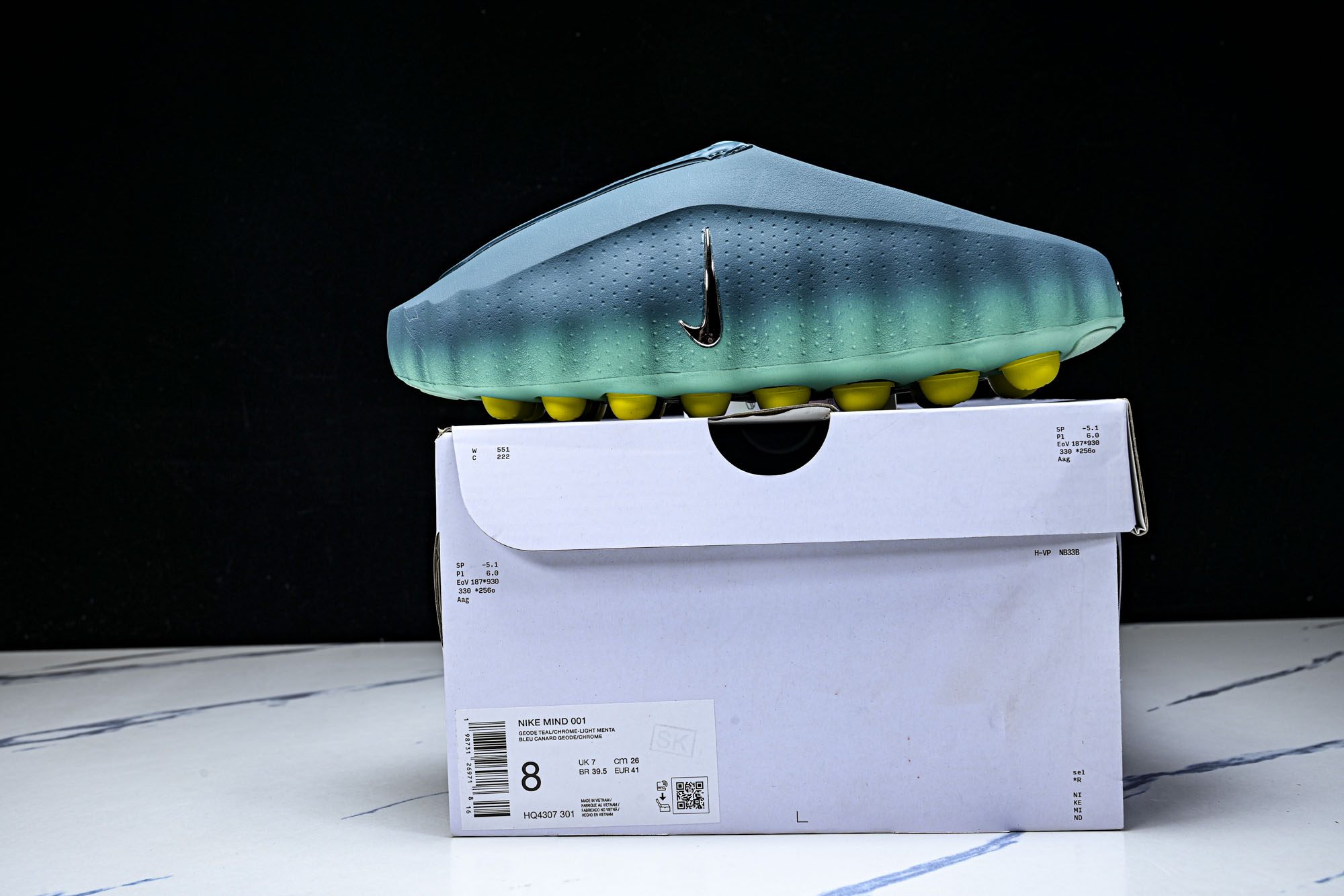 纯原外贸 Nike Mind 001 赛前训练拖鞋 包头运动拖鞋 男女同款HQ4307-301 #YZ001-1 原版1 纯原外贸 Nike Mind 001 赛前训练拖鞋 包头运动拖鞋 男女同款HQ4307-301 #YZ001-1 原版1