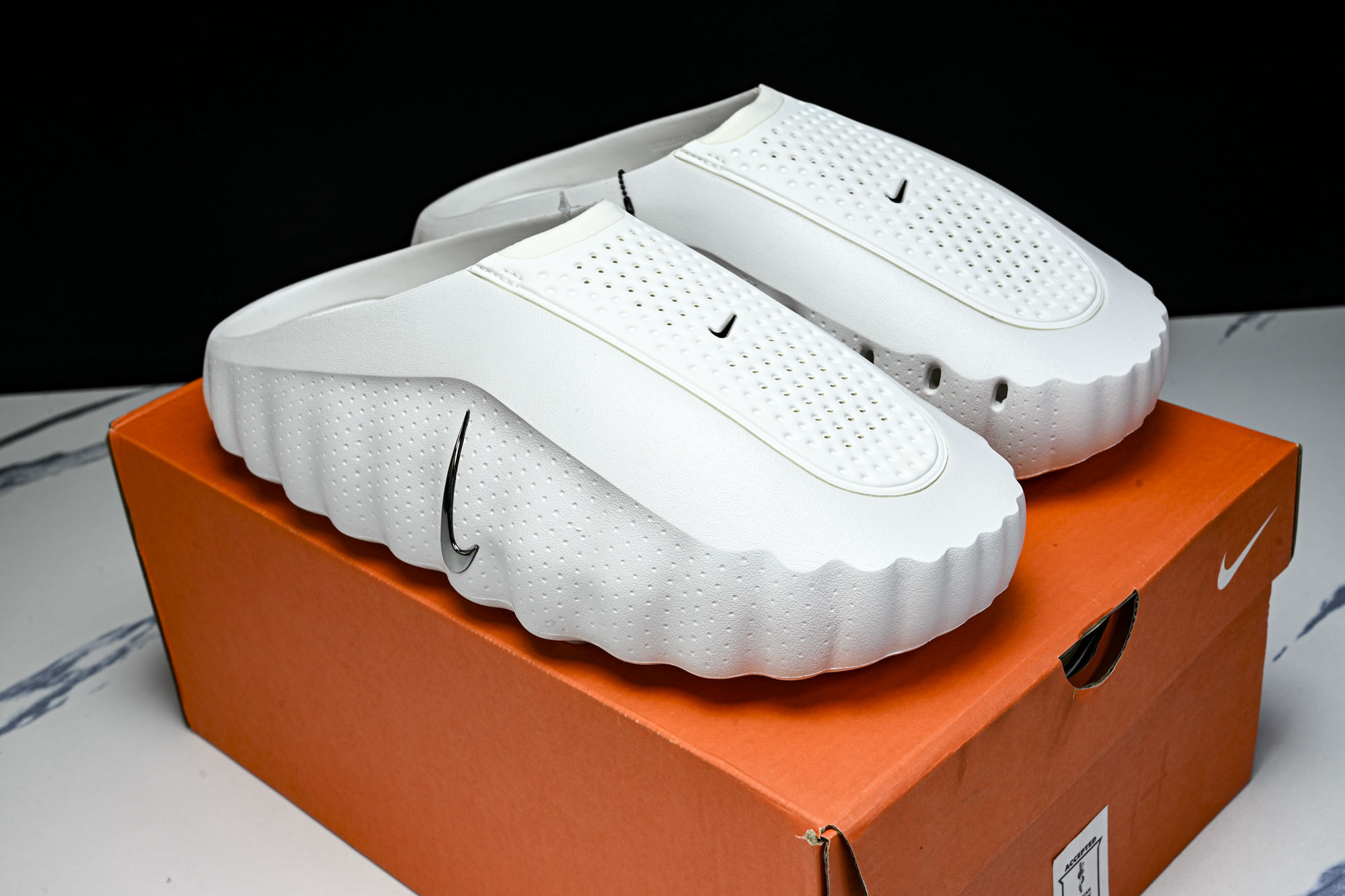 纯原外贸 Nike Mind 001 赛前训练拖鞋 包头运动拖鞋 男女同款HQ4309-101 #YZ001-1 原版1 纯原外贸 Nike Mind 001 赛前训练拖鞋 包头运动拖鞋 男女同款HQ4309-101 #YZ001-1 原版1