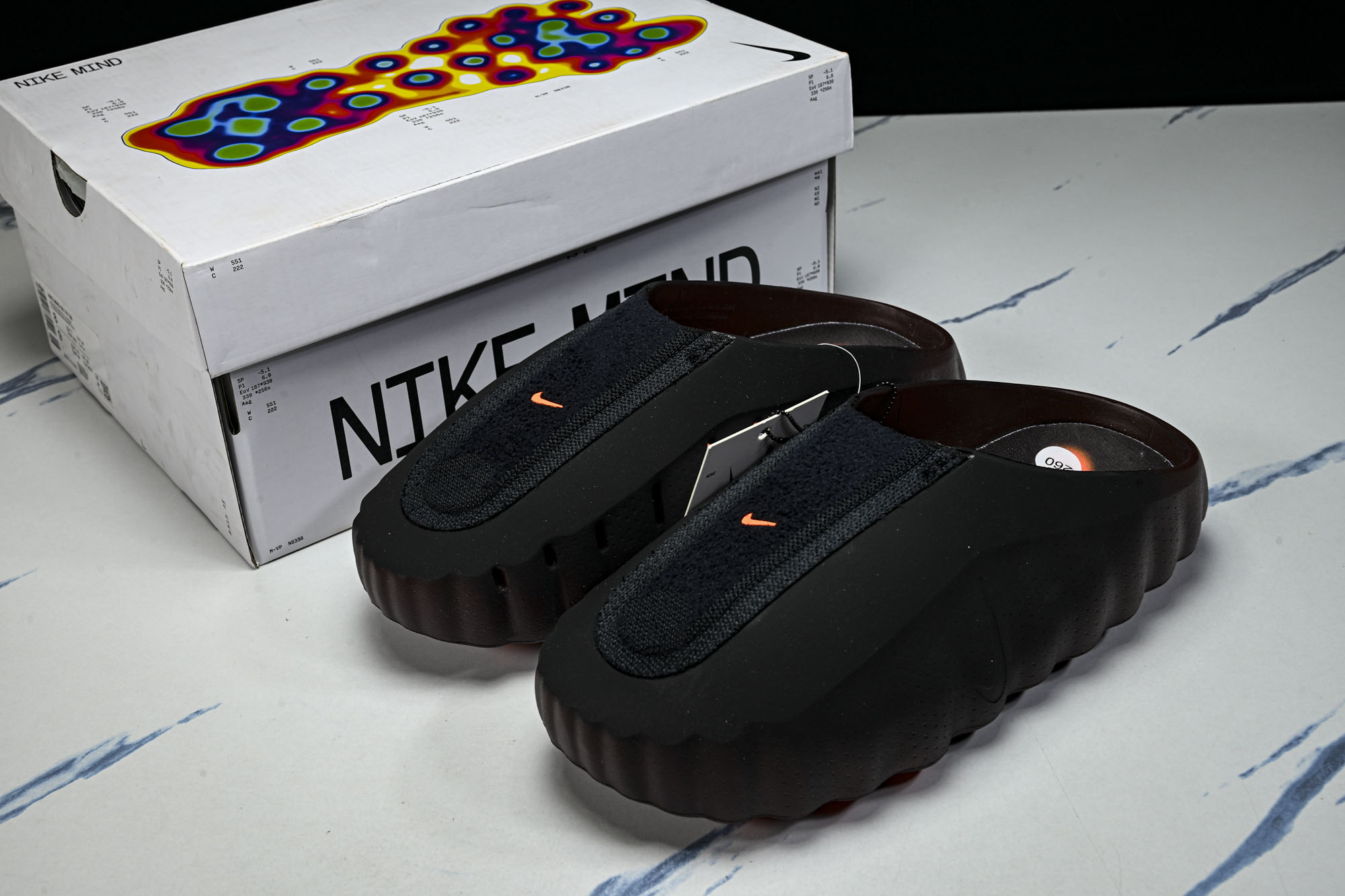 纯原外贸 Nike Mind 001 赛前训练拖鞋 包头运动拖鞋 男女同款IR2175-200 #YZ001-1 原版1