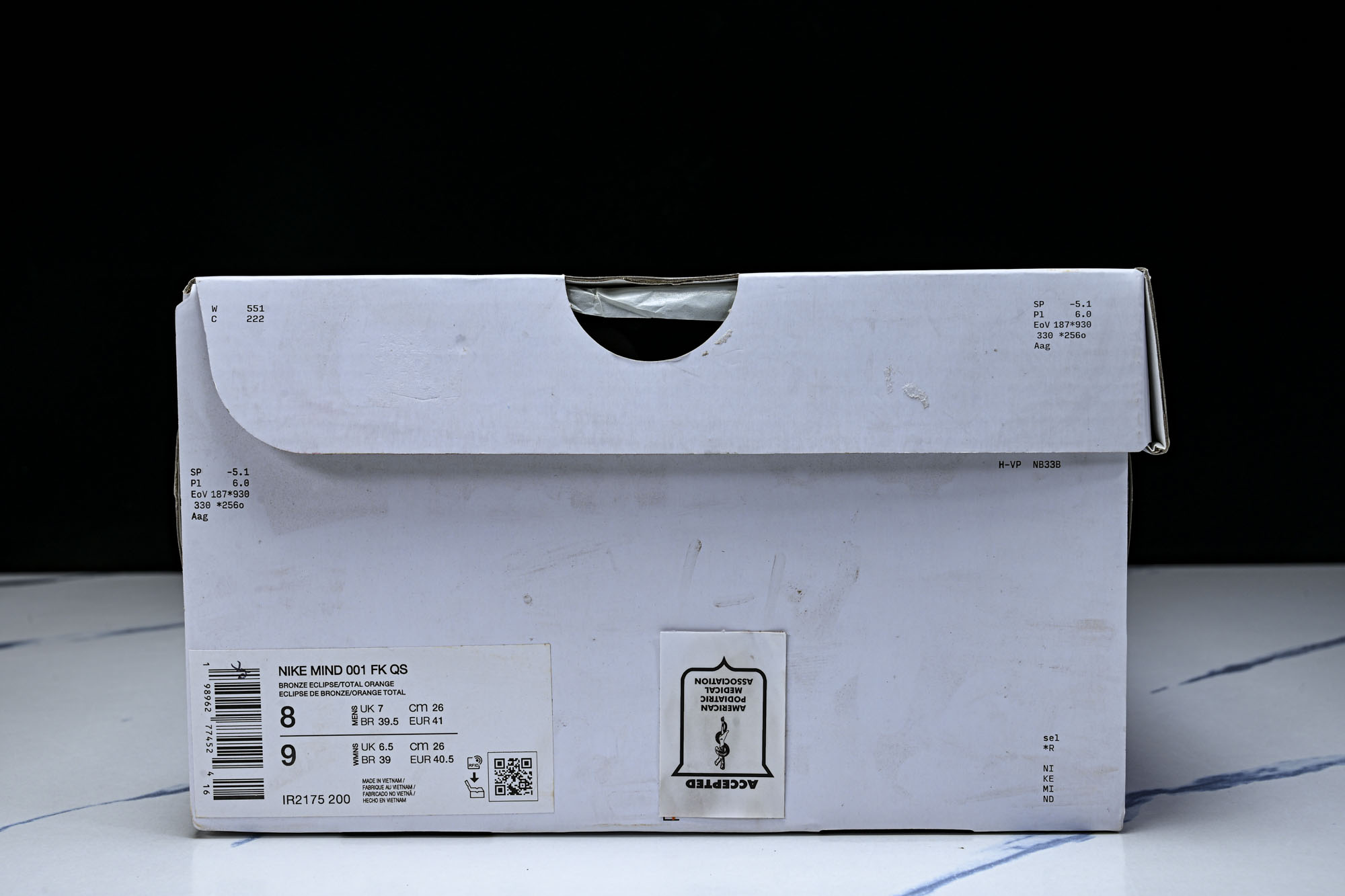 纯原外贸 Nike Mind 001 赛前训练拖鞋 包头运动拖鞋 男女同款IR2175-200 #YZ001-1 原版1