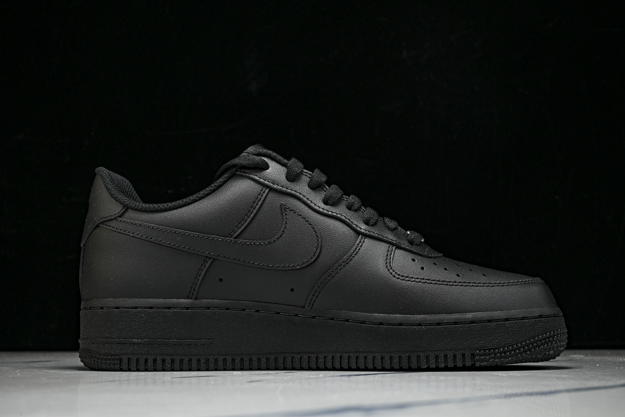 纯原外贸 Nike Air Force 1'07 Low 全黑 黑武士 空军一号低帮休闲板鞋 CW2288-001 #Y