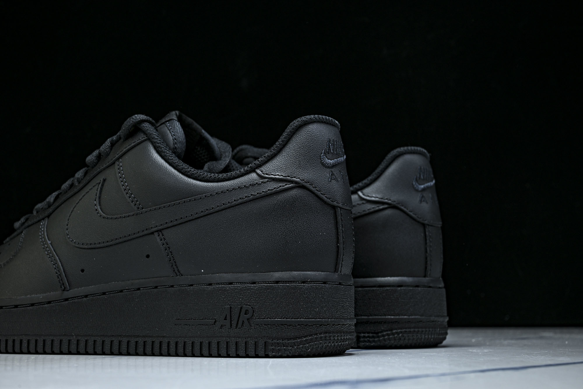 纯原外贸 Nike Air Force 1'07 Low 全黑 黑武士 空军一号低帮休闲板鞋 CW2288-001 #Y