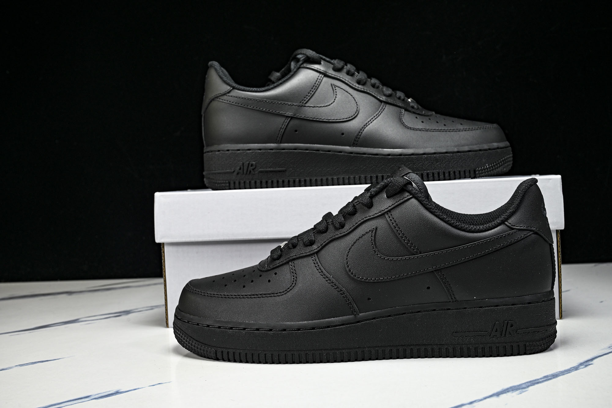 纯原外贸 Nike Air Force 1'07 Low 全黑 黑武士 空军一号低帮休闲板鞋 CW2288-001 #Y