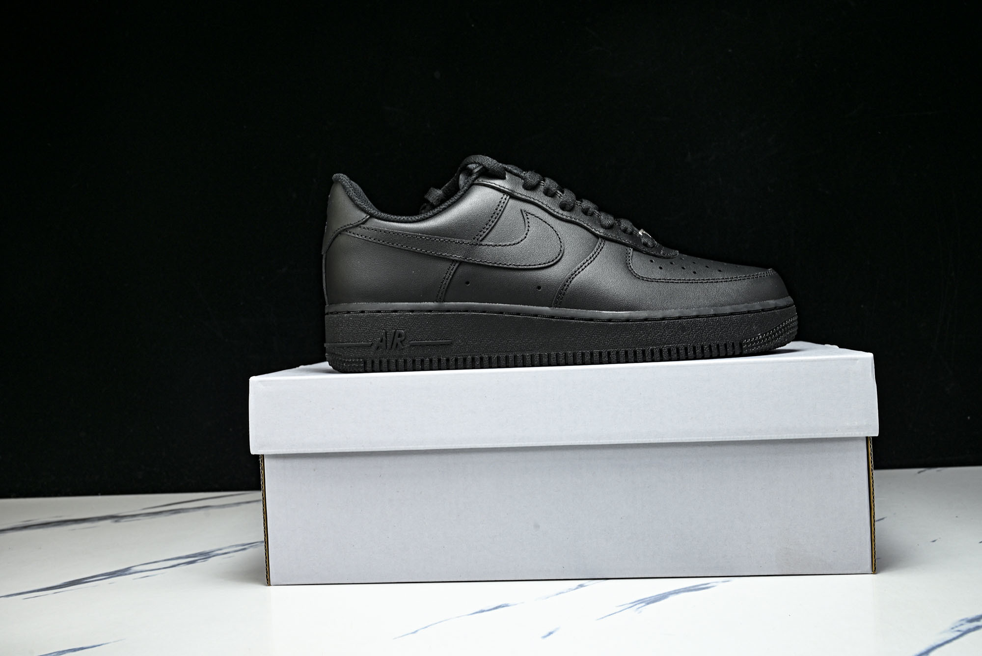纯原外贸 Nike Air Force 1'07 Low 全黑 黑武士 空军一号低帮休闲板鞋 CW2288-001 #Y