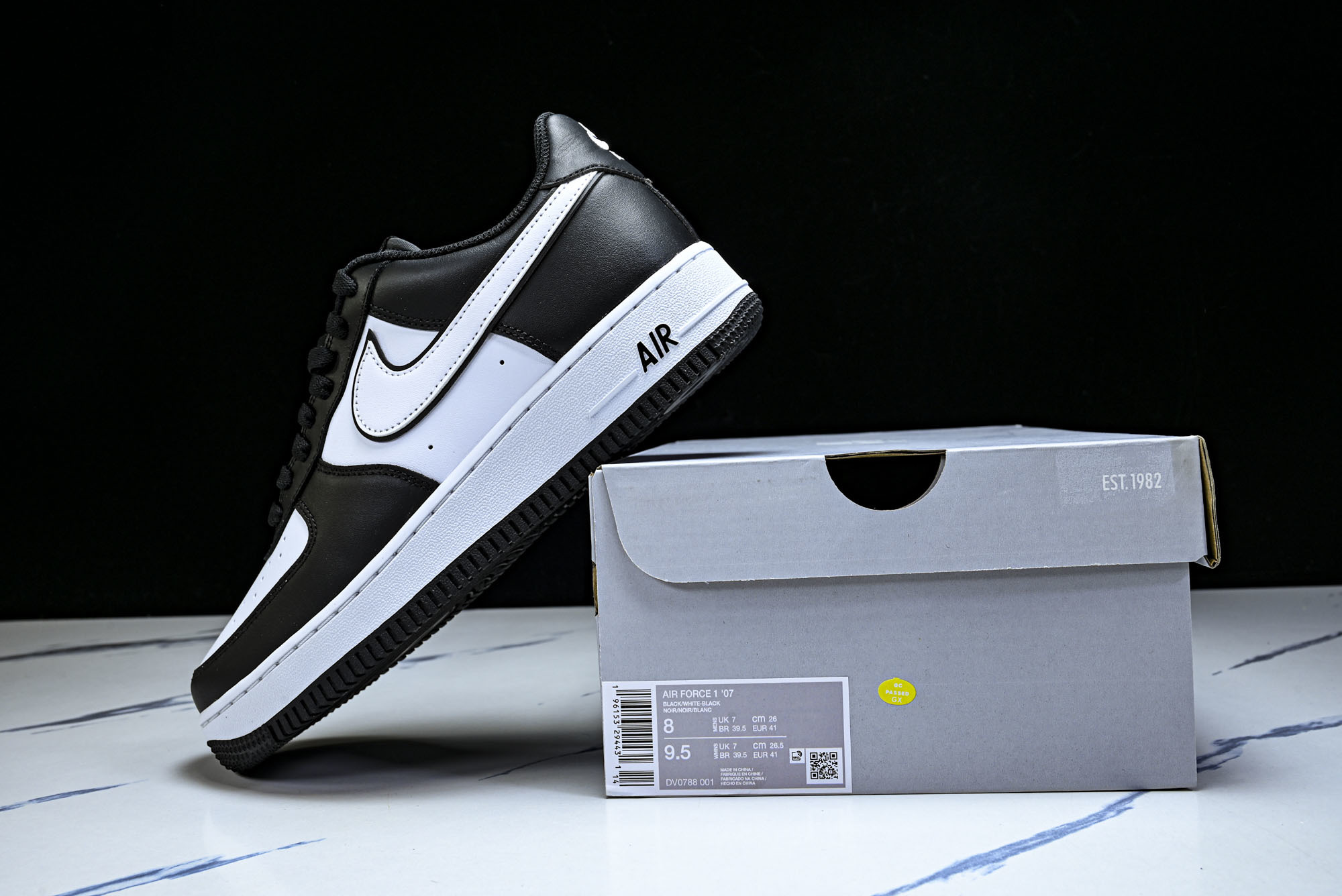 纯原外贸 Nike Air Force 1'07 Low 空军一号低帮休闲板鞋 DX0788-001 #YZ001-1 