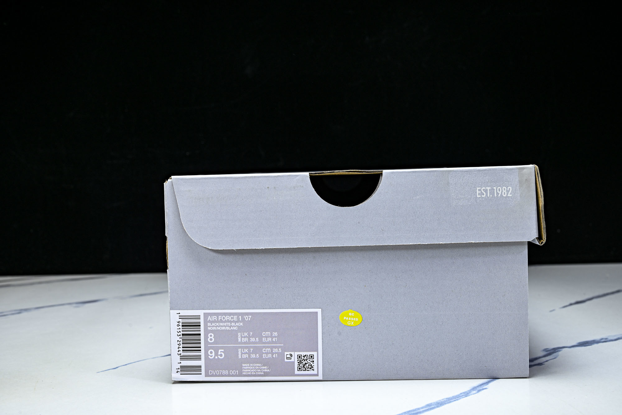 纯原外贸 Nike Air Force 1'07 Low 空军一号低帮休闲板鞋 DX0788-001 #YZ001-1 