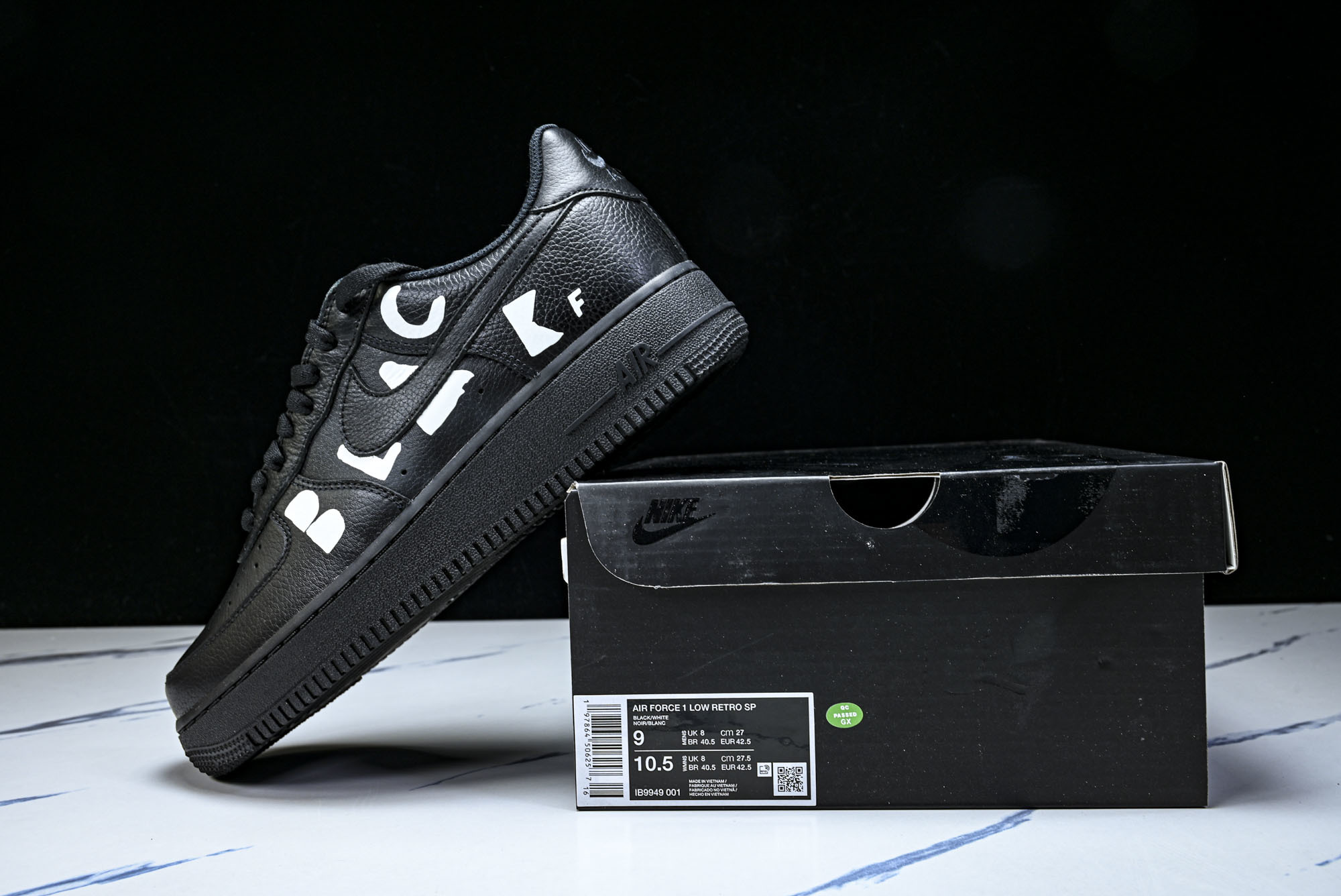 纯原外贸 CDG x Nike Air Force 1'07 Low 联名款 全头层 空军一号低帮休闲板鞋 IB9949 纯原外贸 CDG x Nike Air Force 1'07 Low 联名款 全头层 空军一号低帮休闲板鞋 IB9949
