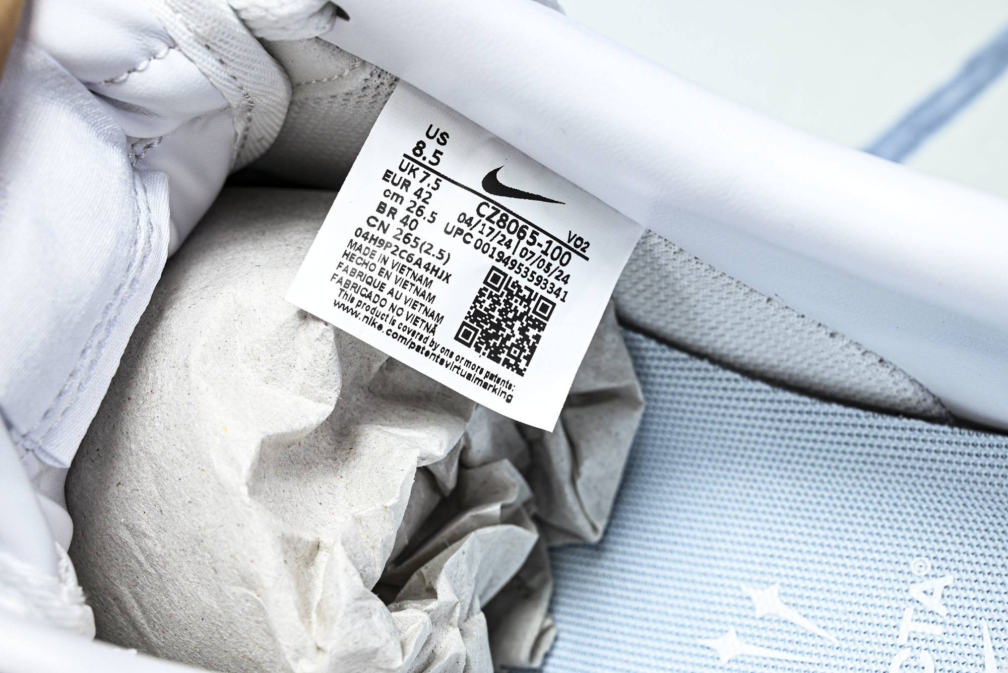 纯原外贸 Nike Air Force 1'07 Low 全头层 空军一号低帮休闲板鞋 CZ8065-100 #YZ00 纯原外贸 Nike Air Force 1'07 Low 全头层 空军一号低帮休闲板鞋 CZ8065-100 #YZ00