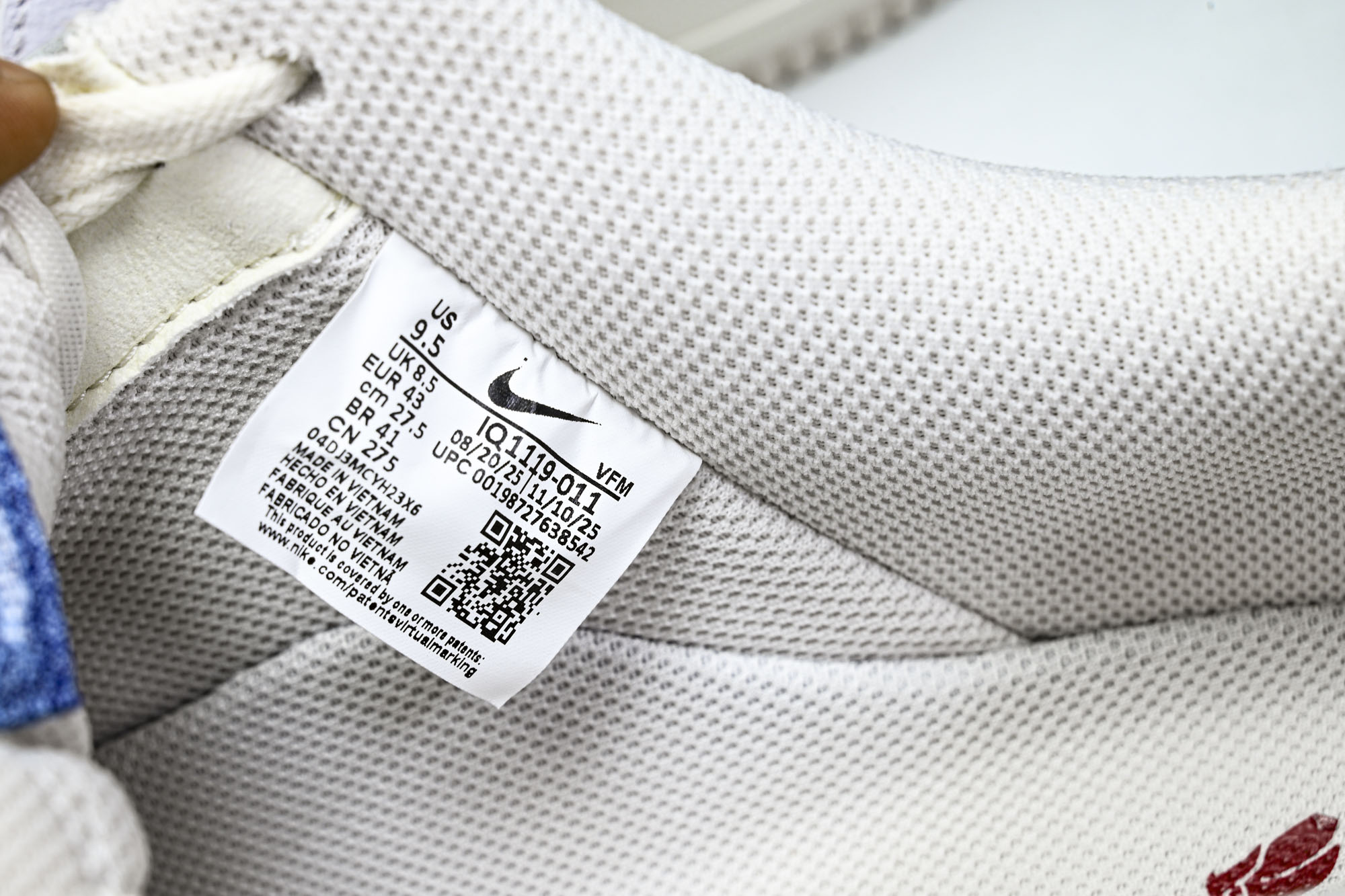 纯原外贸 Nike Air Force 1'07 Low 马年限定 空军一号低帮休闲板鞋 IQ1119-011 #YZ0