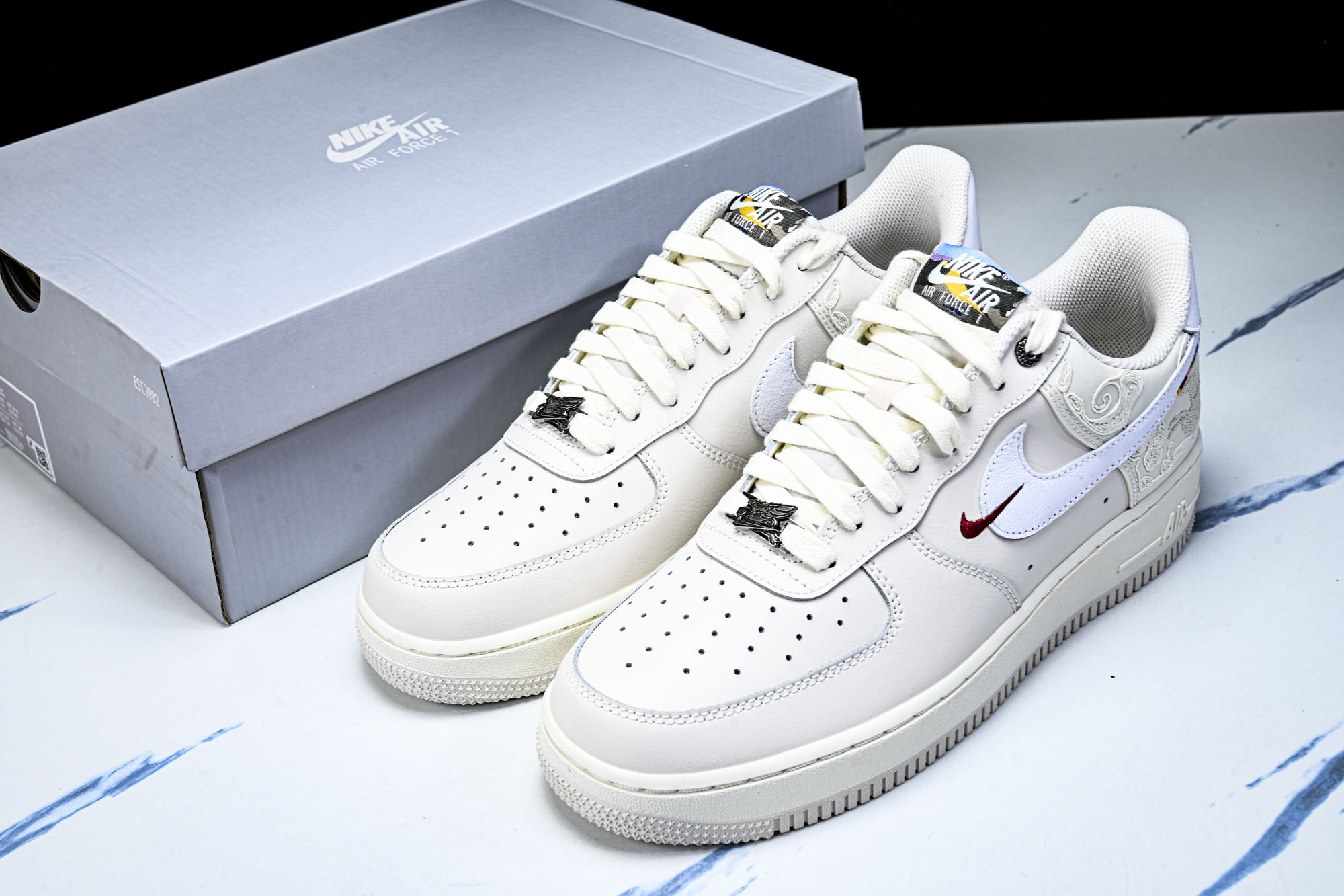 纯原外贸 Nike Air Force 1'07 Low 马年限定 空军一号低帮休闲板鞋 IQ1119-011 #YZ0