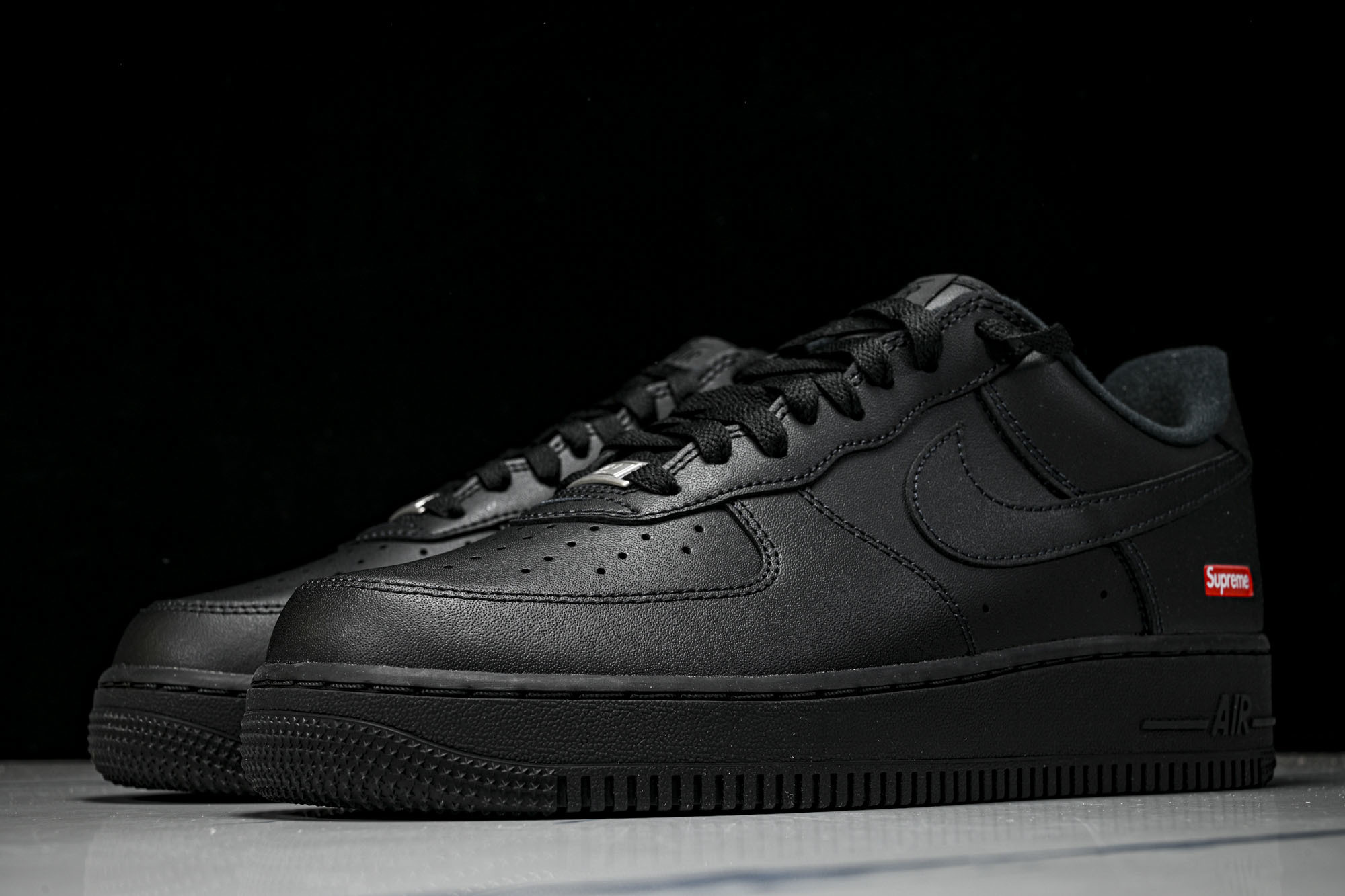 纯原外贸 NK Air Force 1 Low Supreme Black White 黑白 CU9225-001 #Y 纯原外贸 NK Air Force 1 Low Supreme Black White 黑白 CU9225-001 #Y