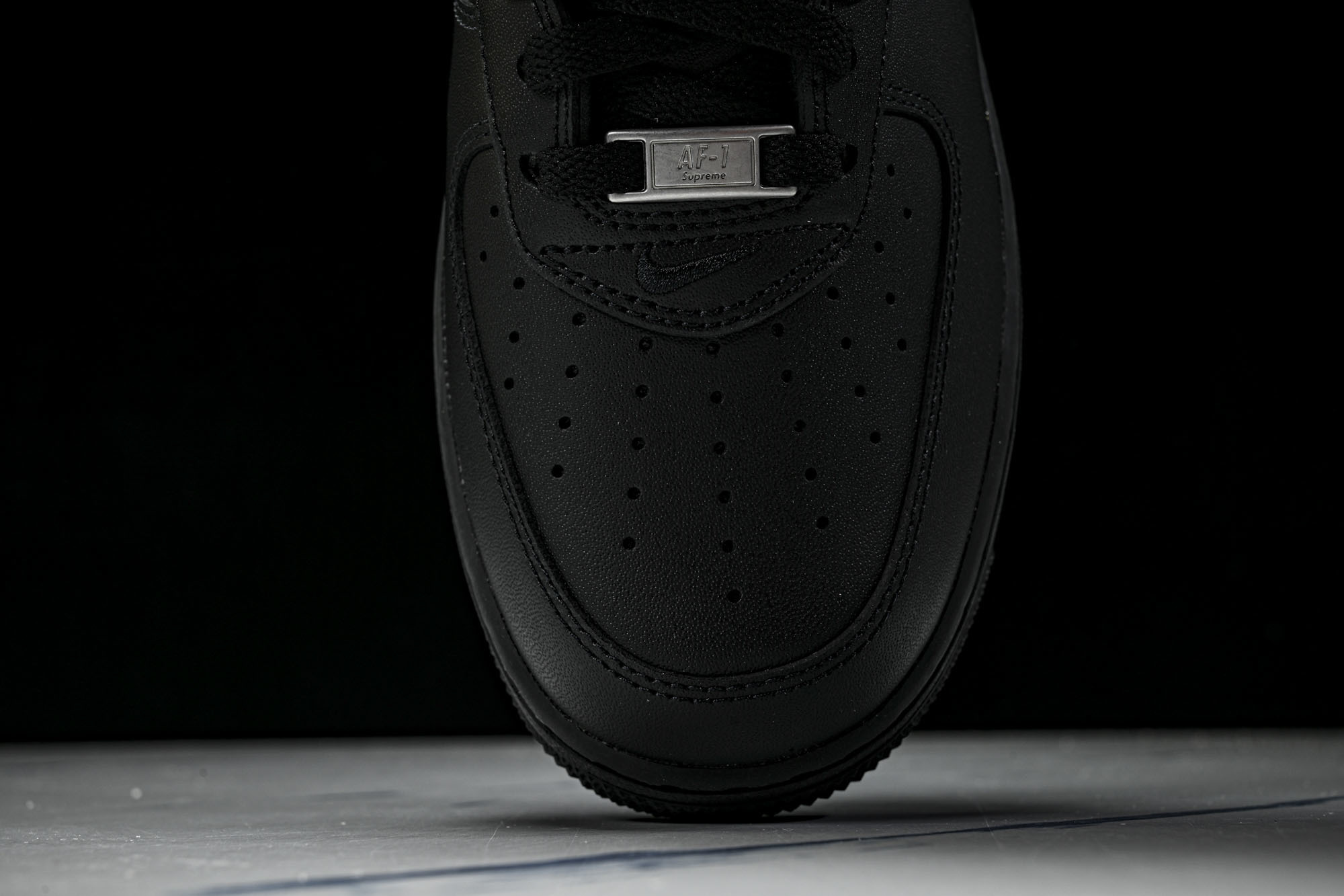 纯原外贸 NK Air Force 1 Low Supreme Black White 黑白 CU9225-001 #Y 纯原外贸 NK Air Force 1 Low Supreme Black White 黑白 CU9225-001 #Y