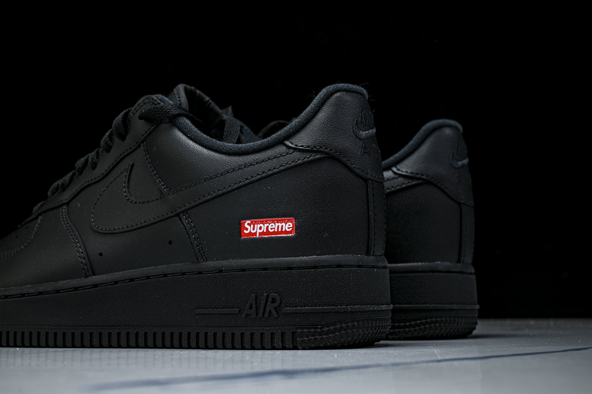 纯原外贸 NK Air Force 1 Low Supreme Black White 黑白 CU9225-001 #Y 纯原外贸 NK Air Force 1 Low Supreme Black White 黑白 CU9225-001 #Y