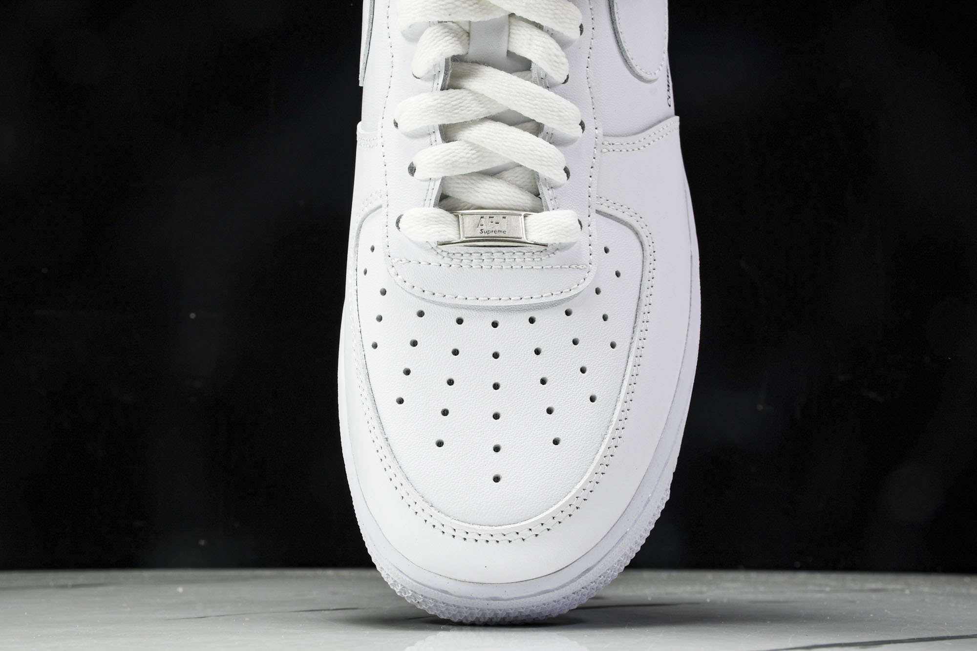 纯原外贸 NK Air Force 1 Low Supreme Comme des Garcons Shirt 白黑涂鸦