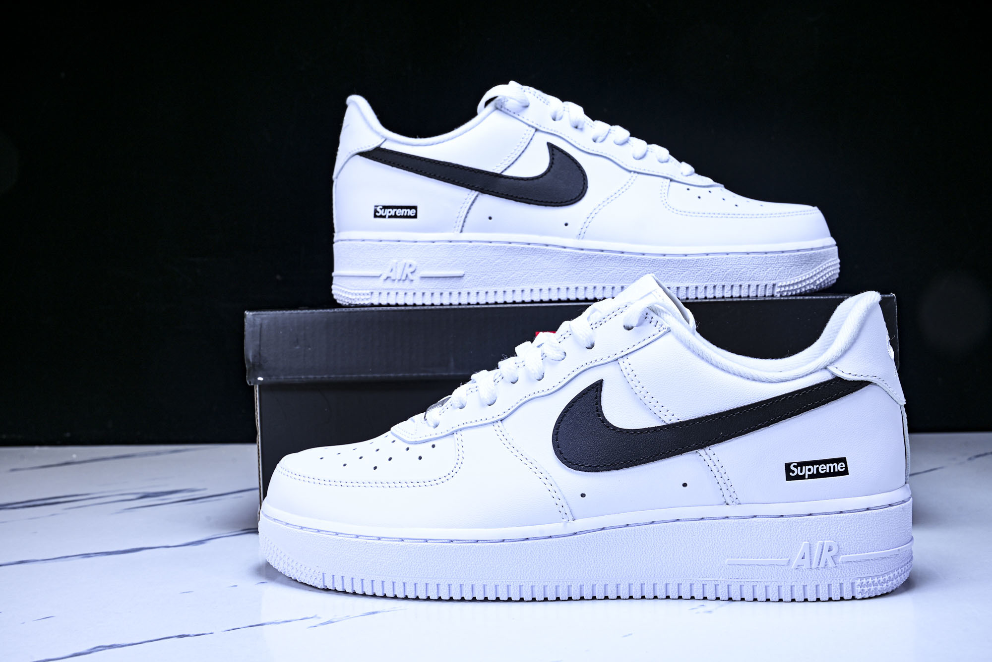 纯原外贸 Supreme x Nike Air Force 1'07 Low 联名款 空军一号低帮休闲板鞋 CU9225 纯原外贸 Supreme x Nike Air Force 1'07 Low 联名款 空军一号低帮休闲板鞋 CU9225