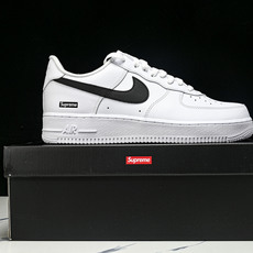 纯原外贸 Supreme x Nike Air Force 1'07 Low 联名款 空军一号低帮休闲板鞋 CU9225 纯原外贸 Supreme x Nike Air Force 1'07 Low 联名款 空军一号低帮休闲板鞋 CU9225