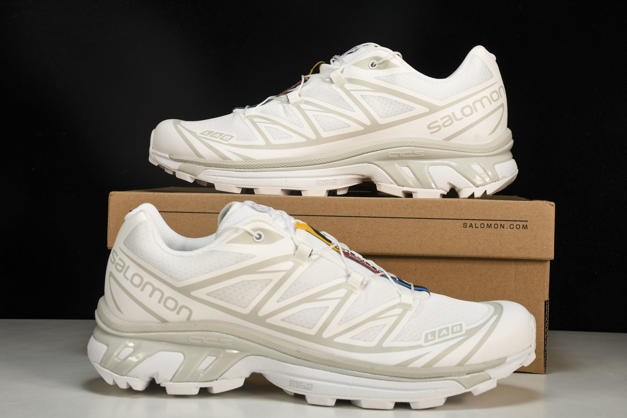 纯原外贸 SALOMON XT-6系列 冰川白 货号_ #YZ001-1 原版1:1 制作 全套私模 开发出自代工厂版 纯原外贸 SALOMON XT-6系列 冰川白 货号_ #YZ001-1 原版1:1 制作 全套私模 开发出自代工厂版