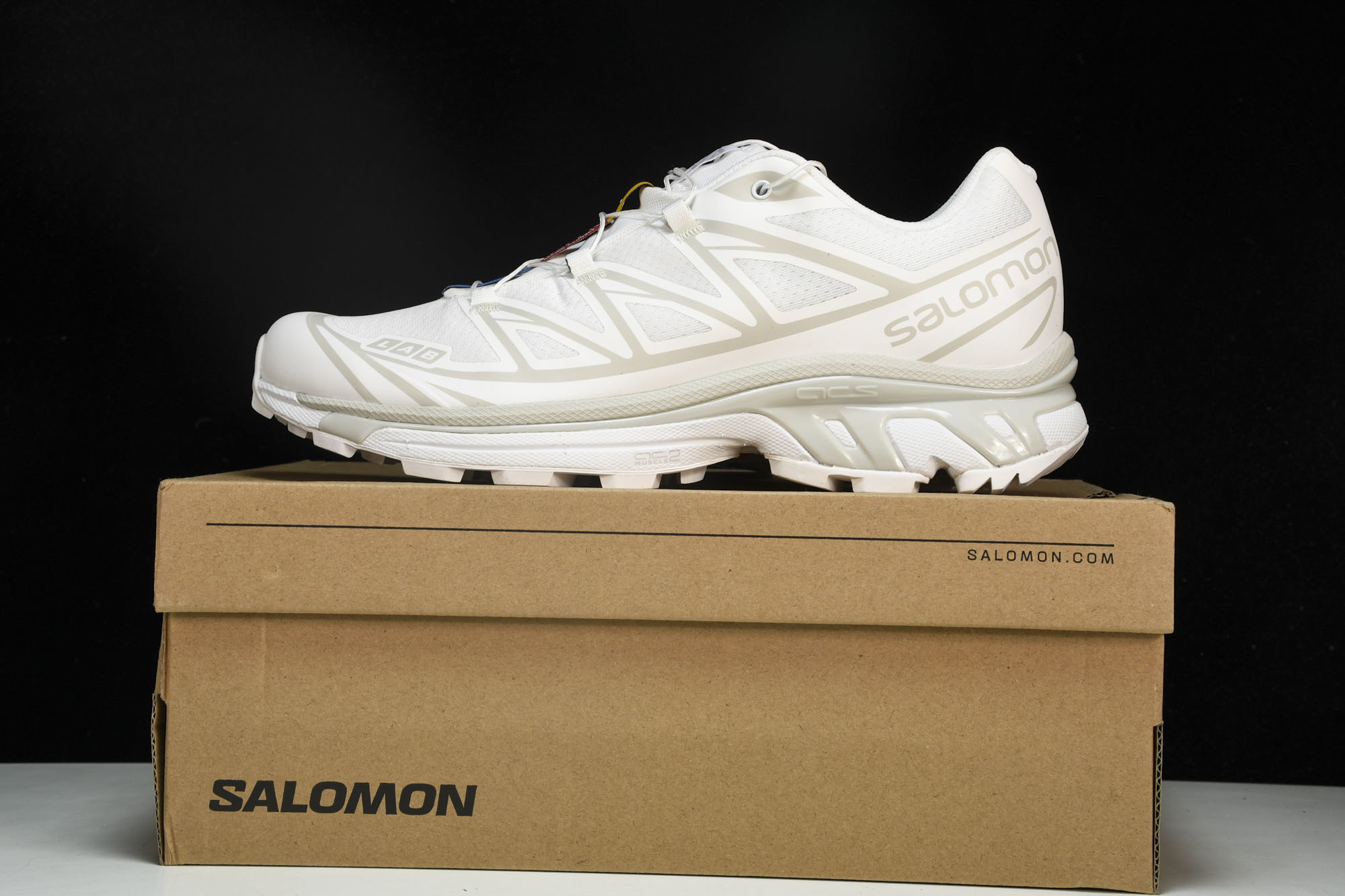 纯原外贸 SALOMON XT-6系列 冰川白 货号_ #YZ001-1 原版1:1 制作 全套私模 开发出自代工厂版 纯原外贸 SALOMON XT-6系列 冰川白 货号_ #YZ001-1 原版1:1 制作 全套私模 开发出自代工厂版