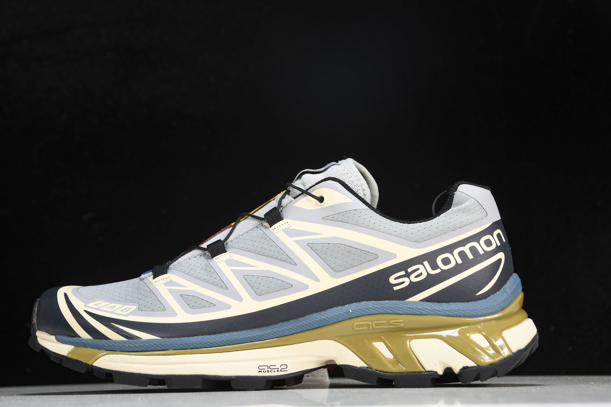纯原外贸 )Salomon XT-6 复古机能鞋 迷雾蓝 #YZ001-1 36 36.5 37.5 38 38.5 纯原外贸 )Salomon XT-6 复古机能鞋 迷雾蓝 #YZ001-1 36 36.5 37.5 38 38.5