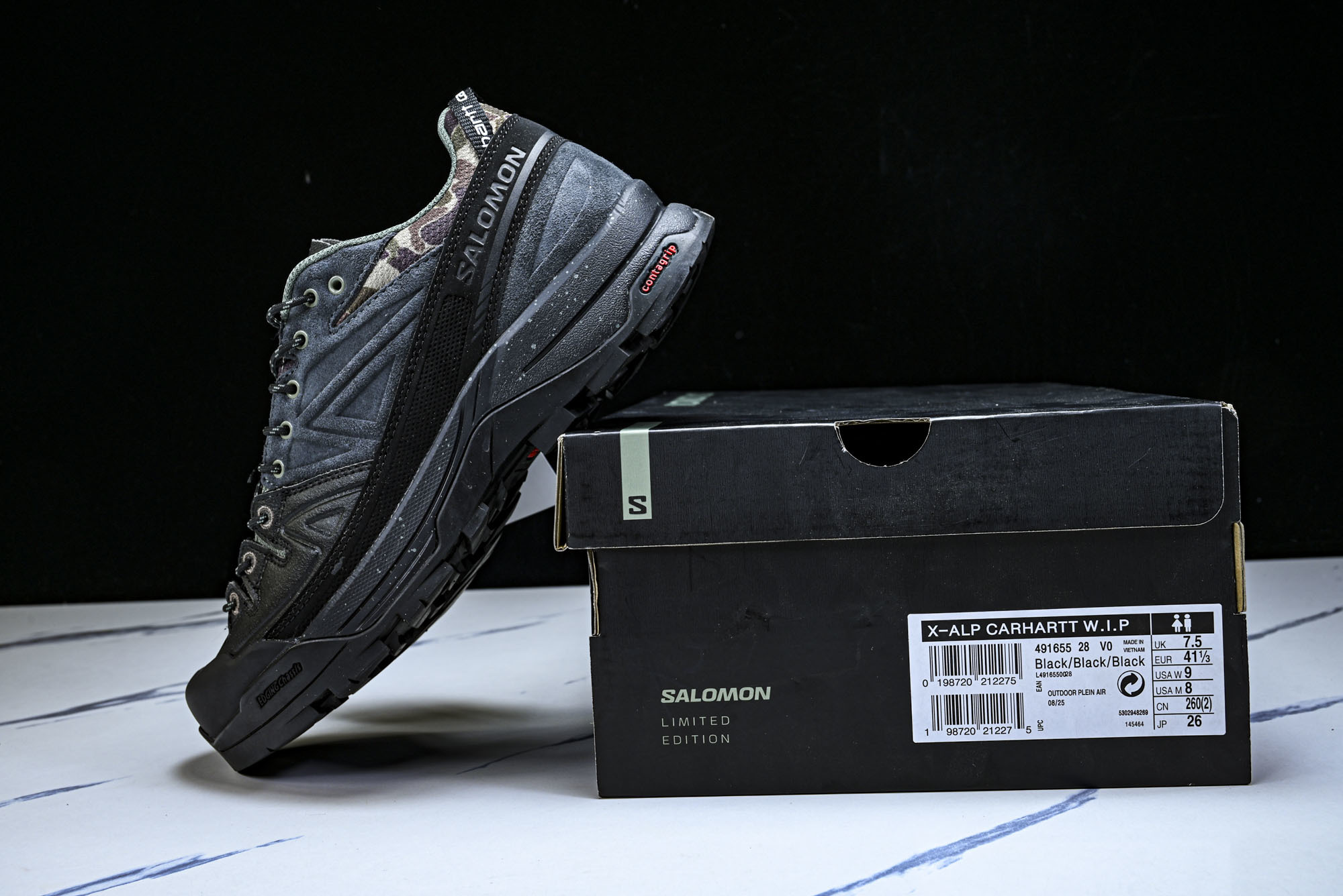 纯原外贸 Carhartt WIP x Salomon X-ALP 萨洛蒙低帮跑步登山徒步鞋 29 #YZ001-1 3 纯原外贸 Carhartt WIP x Salomon X-ALP 萨洛蒙低帮跑步登山徒步鞋 29 #YZ001-1 3