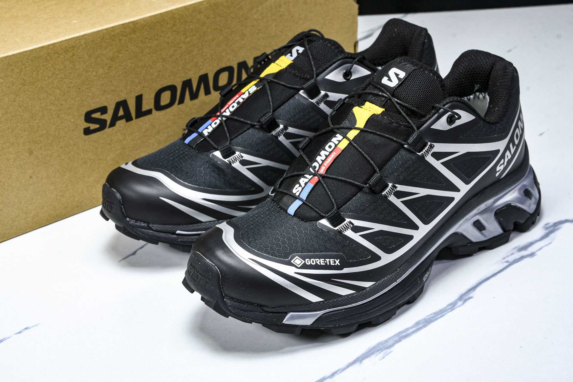 纯原外贸 GXP Salomon XT-6 Expanse 系带 潮流 机能户外跑步鞋 黑白色 26 #YZ001-1 纯原外贸 GXP Salomon XT-6 Expanse 系带 潮流 机能户外跑步鞋 黑白色 26 #YZ001-1