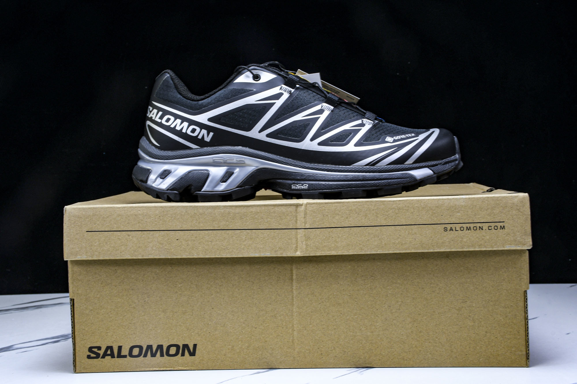 纯原外贸 GXP Salomon XT-6 Expanse 系带 潮流 机能户外跑步鞋 黑白色 26 #YZ001-1 纯原外贸 GXP Salomon XT-6 Expanse 系带 潮流 机能户外跑步鞋 黑白色 26 #YZ001-1