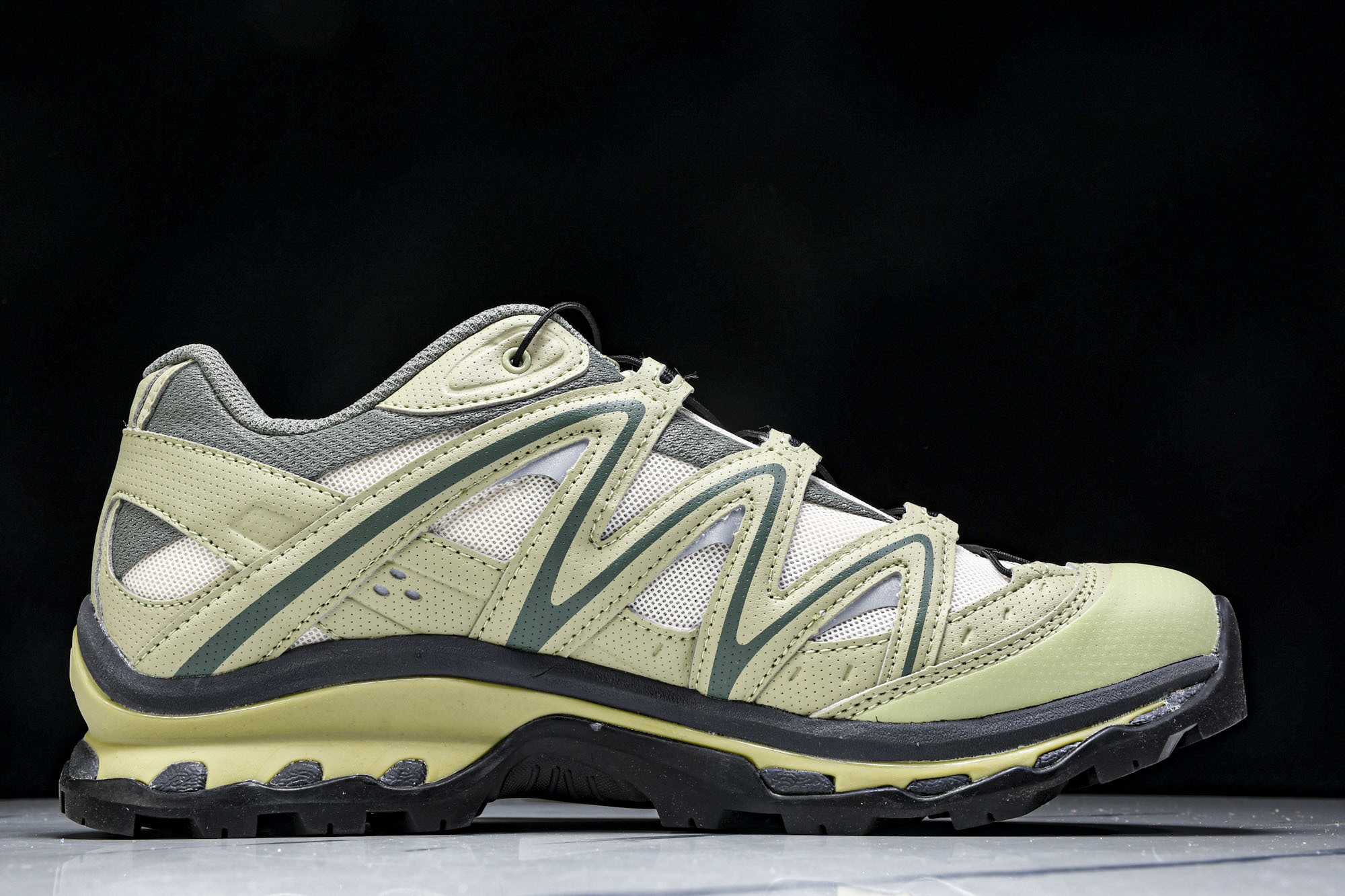 纯原外贸 GXP Salomon XT-QUEST ADV黑白斑鸠杏色复古机能功能户外跑步鞋 斑鸠绿 30 #YZ00 纯原外贸 GXP Salomon XT-QUEST ADV黑白斑鸠杏色复古机能功能户外跑步鞋 斑鸠绿 30 #YZ00