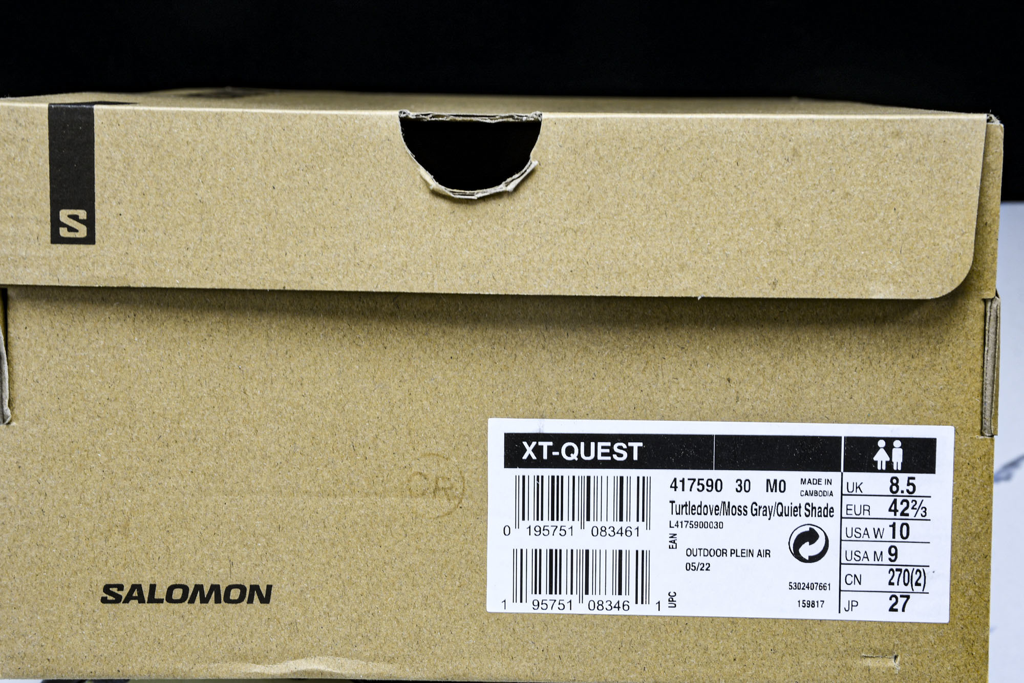 纯原外贸 GXP Salomon XT-QUEST ADV黑白斑鸠杏色复古机能功能户外跑步鞋 斑鸠绿 30 #YZ00 纯原外贸 GXP Salomon XT-QUEST ADV黑白斑鸠杏色复古机能功能户外跑步鞋 斑鸠绿 30 #YZ00