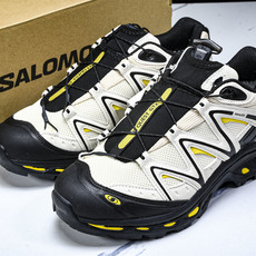 纯原外贸 GXP Salomon XT-QUEST ADV黑白斑鸠杏色复古机能功能户外跑步鞋 米黑色 26 #YZ00 纯原外贸 GXP Salomon XT-QUEST ADV黑白斑鸠杏色复古机能功能户外跑步鞋 米黑色 26 #YZ00