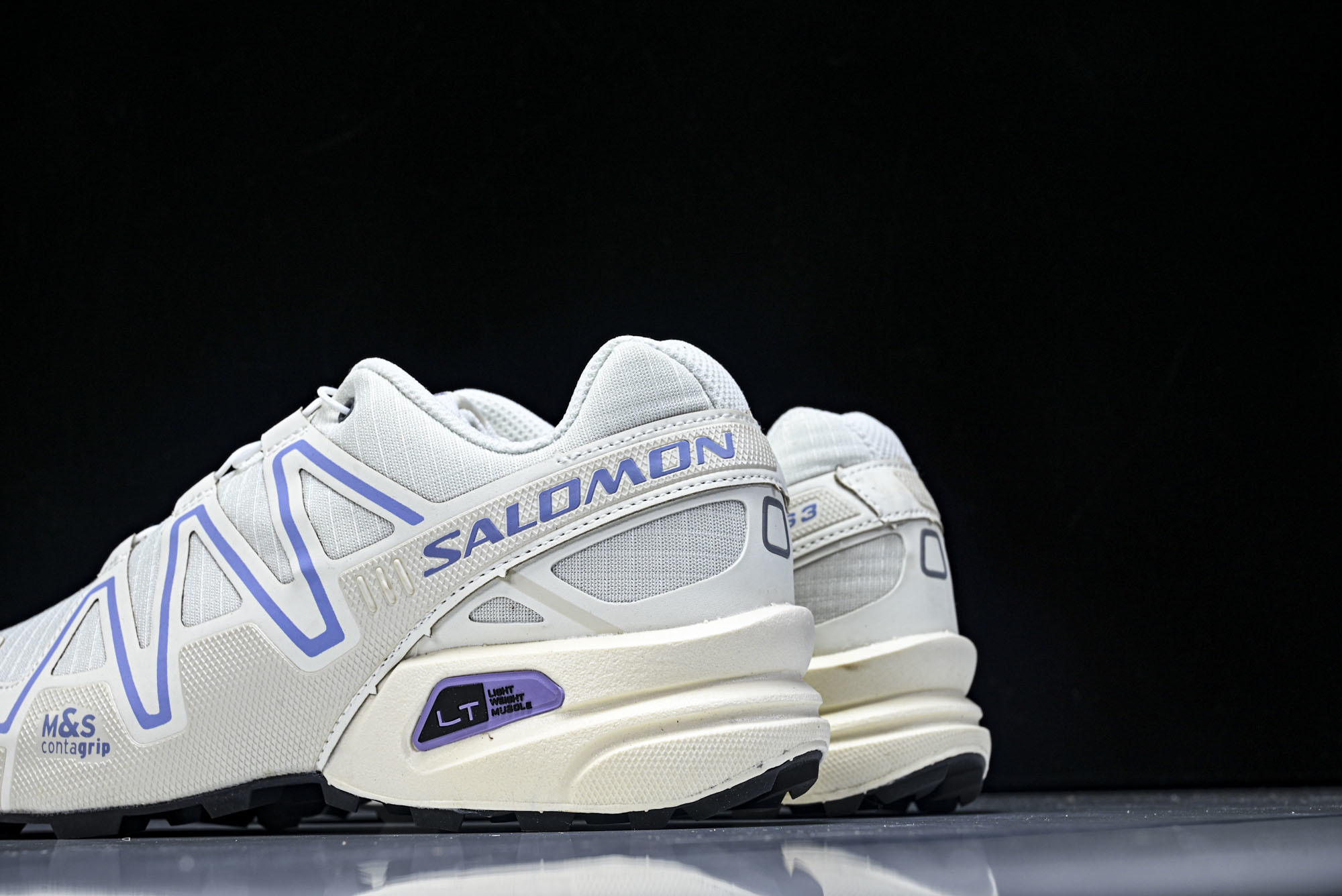 纯原外贸 Salomon Speedcross 3 萨洛蒙 黑色合成材质运动鞋 26 #YZ001-1 36 36.5 纯原外贸 Salomon Speedcross 3 萨洛蒙 黑色合成材质运动鞋 26 #YZ001-1 36 36.5