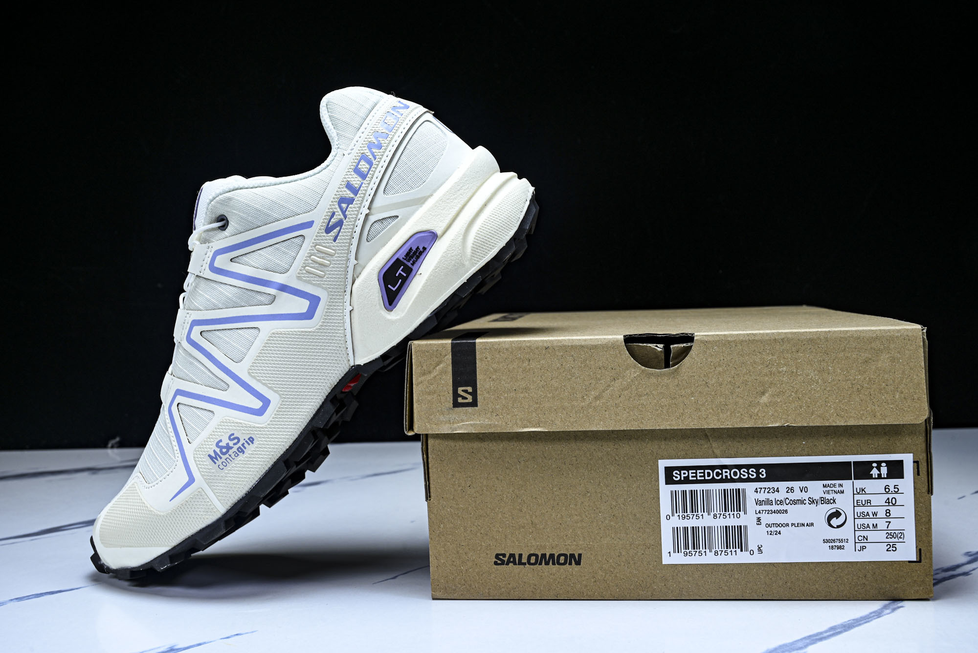 纯原外贸 Salomon Speedcross 3 萨洛蒙 黑色合成材质运动鞋 26 #YZ001-1 36 36.5 纯原外贸 Salomon Speedcross 3 萨洛蒙 黑色合成材质运动鞋 26 #YZ001-1 36 36.5