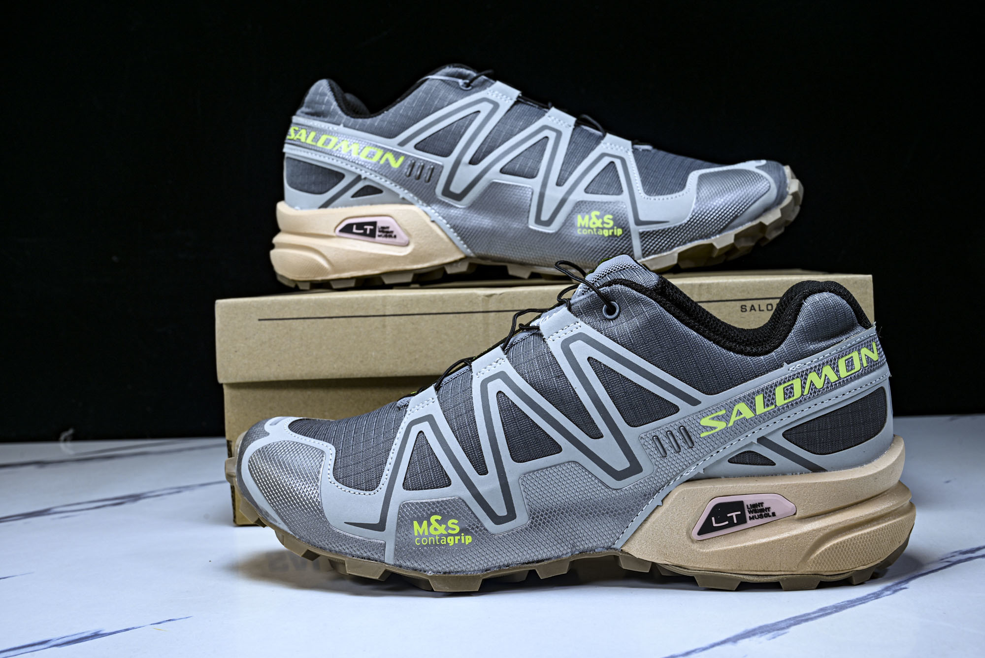纯原外贸 Salomon Speedcross 3 萨洛蒙 黑色合成材质运动鞋 31 #YZ001-1 36 36.5 纯原外贸 Salomon Speedcross 3 萨洛蒙 黑色合成材质运动鞋 31 #YZ001-1 36 36.5
