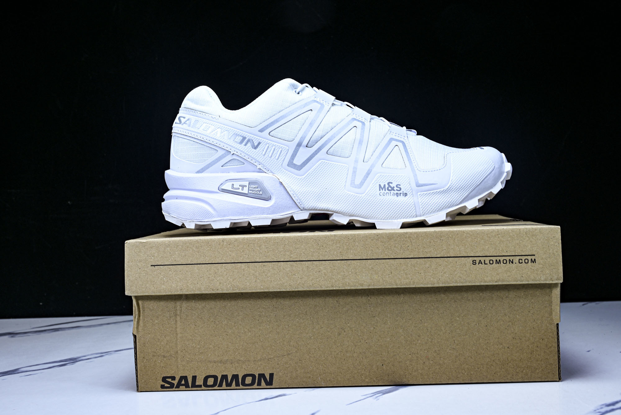 纯原外贸 Salomon Speedcross 3 萨洛蒙 黑色合成材质运动鞋 29 #YZ001-1 36 36.5 纯原外贸 Salomon Speedcross 3 萨洛蒙 黑色合成材质运动鞋 29 #YZ001-1 36 36.5