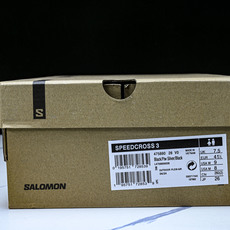 纯原外贸 Salomon Speedcross 3 萨洛蒙 黑色合成材质运动鞋 28 #YZ001-1 36 36.5 纯原外贸 Salomon Speedcross 3 萨洛蒙 黑色合成材质运动鞋 28 #YZ001-1 36 36.5