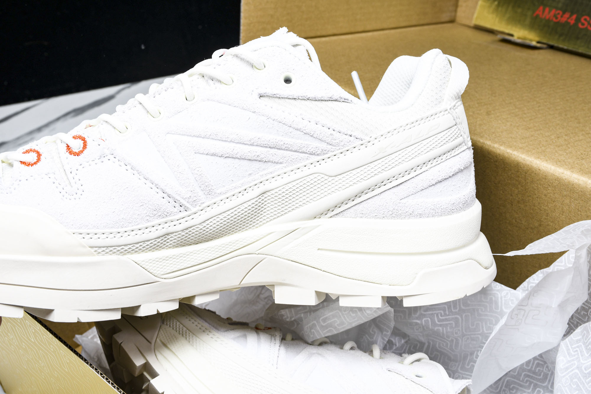 纯原外贸 Salomon X-ALP PANHUI Vanilla Ice 香草冰淇淋 -28 #YZ001-1 原版1 纯原外贸 Salomon X-ALP PANHUI Vanilla Ice 香草冰淇淋 -28 #YZ001-1 原版1