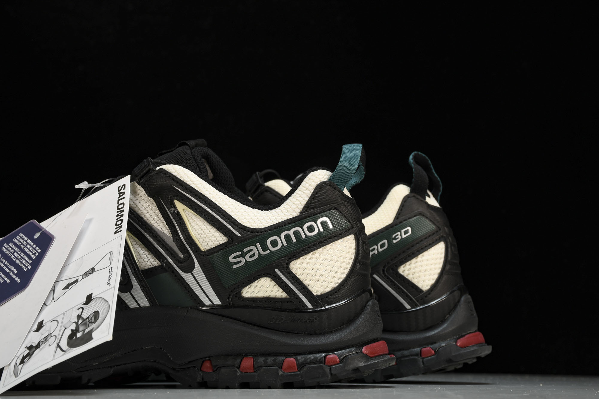 纯原外贸 SALOMON XA PRO 3D 户外机能鞋 黑色 货号_ #YZ001-1 原版1:1 制作 全套私模 开