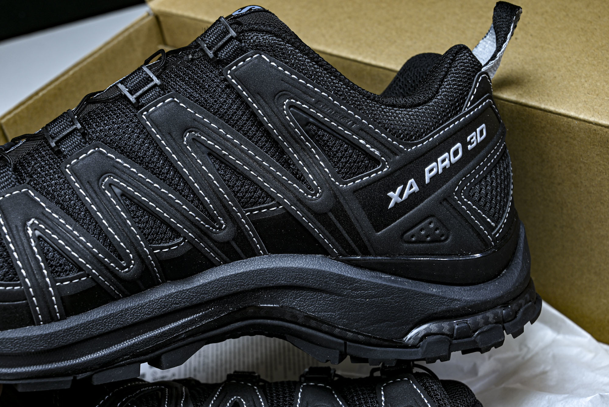 纯原外贸 Salomon XA PRO 3D 萨洛蒙 沙场灰合金灰竹墨黑复古户外跑鞋 28 #YZ001-1 原版1: 纯原外贸 Salomon XA PRO 3D 萨洛蒙 沙场灰合金灰竹墨黑复古户外跑鞋 28 #YZ001-1 原版1: