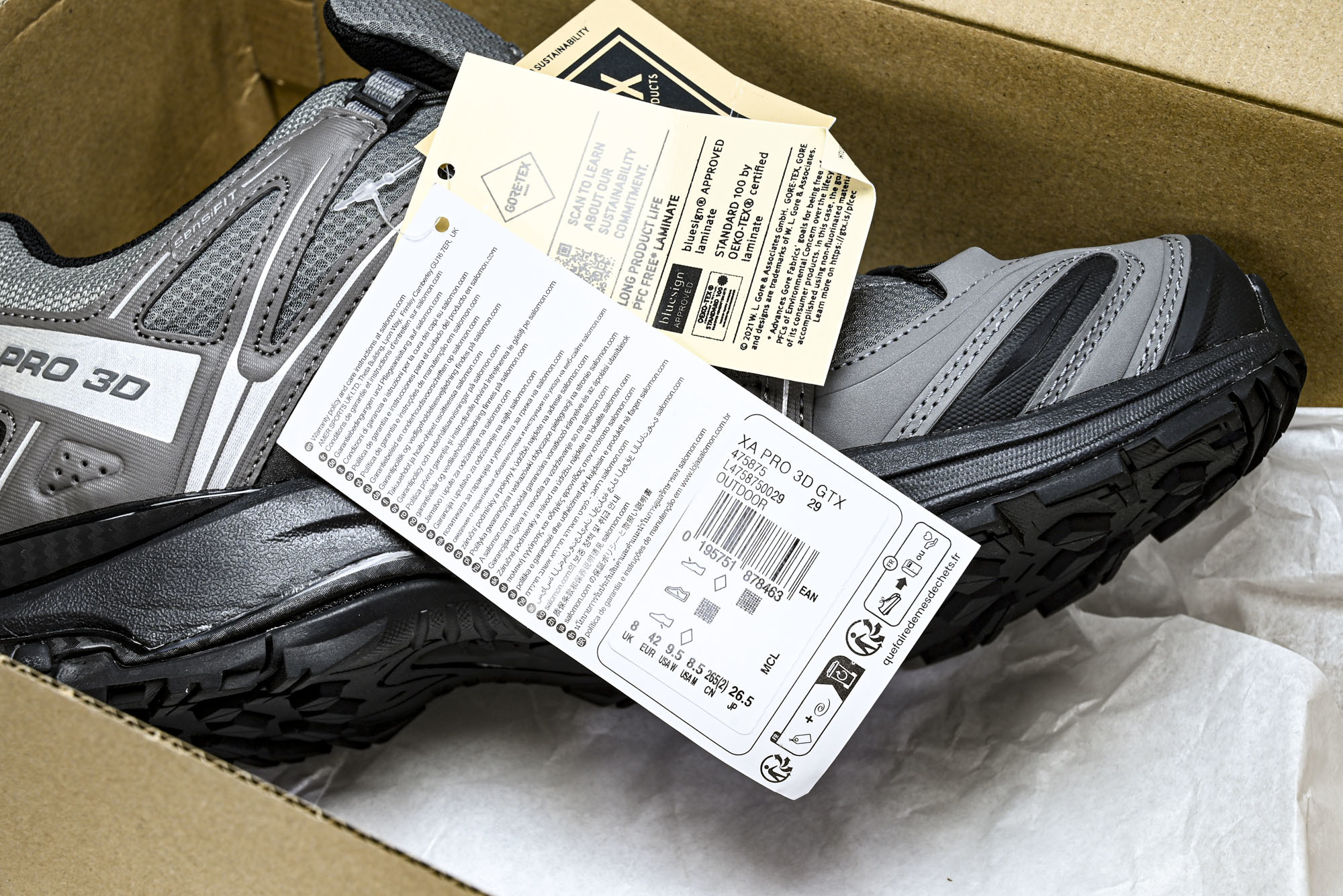 纯原外贸 Salomon XA PRO 3D 萨洛蒙户外越野跑鞋 -2015 #YZ001-1 原版1:1 制作 全套私 纯原外贸 Salomon XA PRO 3D 萨洛蒙户外越野跑鞋 -2015 #YZ001-1 原版1:1 制作 全套私
