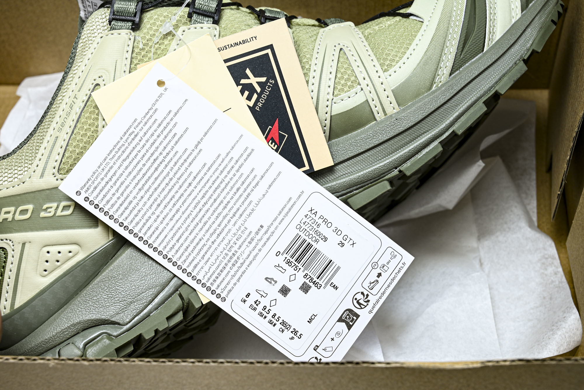 纯原外贸 Salomon XA PRO 3D 萨洛蒙户外越野跑鞋 -26 #YZ001-1 原版1:1 制作 全套私模 纯原外贸 Salomon XA PRO 3D 萨洛蒙户外越野跑鞋 -26 #YZ001-1 原版1:1 制作 全套私模