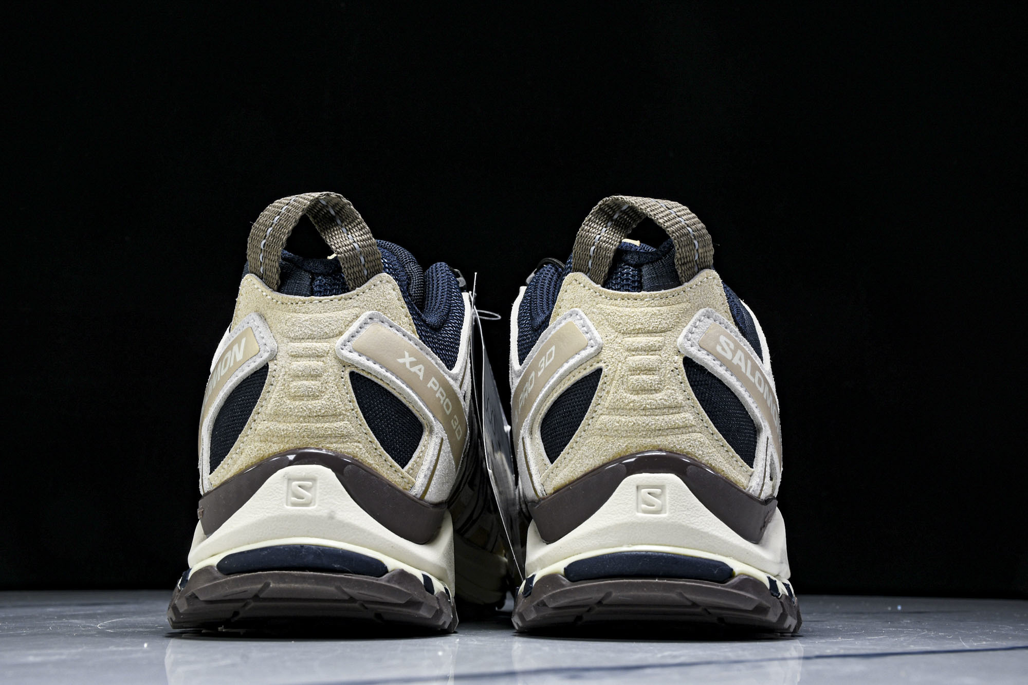 纯原外贸 Salomon XA PRO 3D 萨洛蒙户外越野跑鞋 深夜蓝 -25 #YZ001-1 原版1:1 制作 全