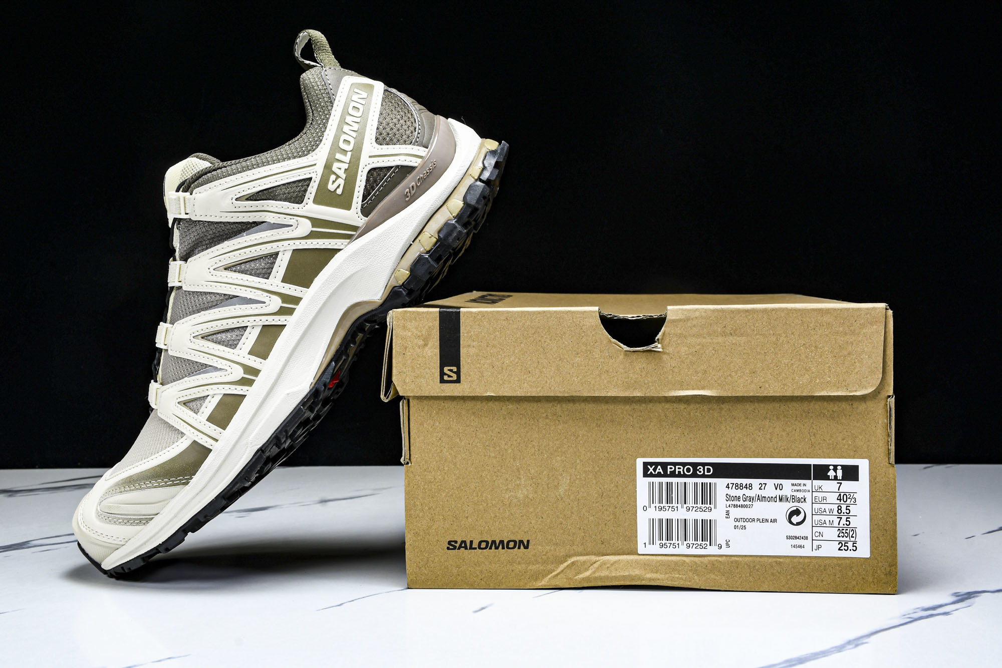 纯原外贸 Salomon XA PRO 3D 萨洛蒙户外越野跑鞋 石灰色 -27 #YZ001-1 原版1:1 制作 全 纯原外贸 Salomon XA PRO 3D 萨洛蒙户外越野跑鞋 石灰色 -27 #YZ001-1 原版1:1 制作 全