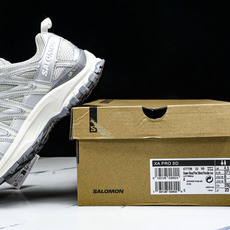 纯原外贸 Salomon XA PRO 3D 萨洛蒙户外越野跑鞋 银色 -22 #YZ001-1 原版1:1 制作 全套 纯原外贸 Salomon XA PRO 3D 萨洛蒙户外越野跑鞋 银色 -22 #YZ001-1 原版1:1 制作 全套