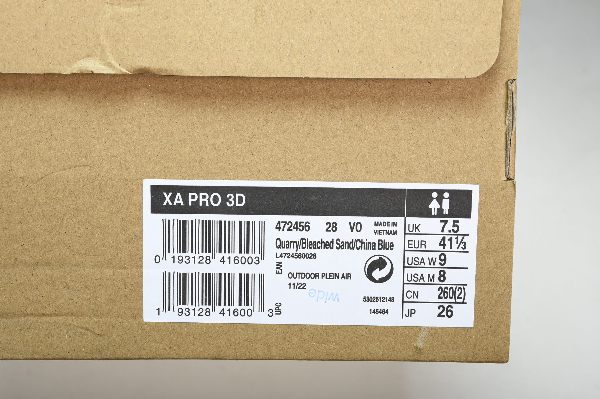 纯原外贸 SALOMON XA Pro ADV 户外功能鞋 沙场灰 货号_ #YZ001-1 原版1:1 制作 全套私模 纯原外贸 SALOMON XA Pro ADV 户外功能鞋 沙场灰 货号_ #YZ001-1 原版1:1 制作 全套私模