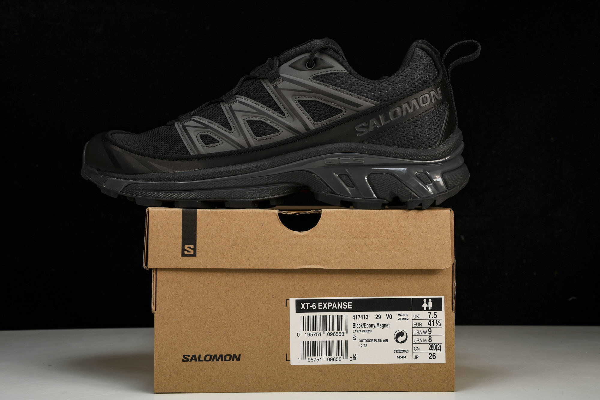 纯原外贸 Salomon XT-6 _Expanse_ 所罗门高科端技户外休闲跑鞋 -23 #YZ001-1 36 36 纯原外贸 Salomon XT-6 _Expanse_ 所罗门高科端技户外休闲跑鞋 -23 #YZ001-1 36 36