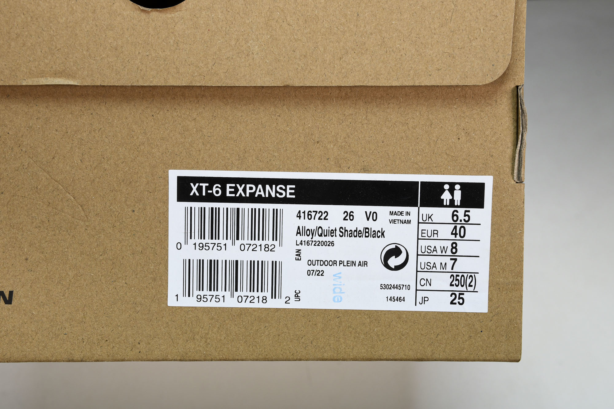纯原外贸 SALOMON XT-6 EXPANSE 户外机能鞋 合金灰 货号_ #YZ001-1 原版1:1 制作 全套 纯原外贸 SALOMON XT-6 EXPANSE 户外机能鞋 合金灰 货号_ #YZ001-1 原版1:1 制作 全套