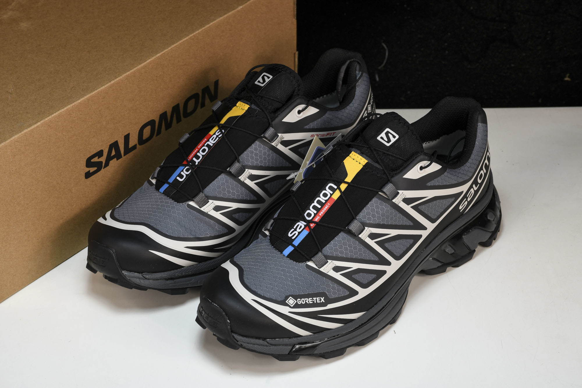 纯原外贸 SALOMON XT-6 GORE-TEX 黑灰银 #YZ001-1 36 36.5 37 38 38.5 纯原外贸 SALOMON XT-6 GORE-TEX 黑灰银 #YZ001-1 36 36.5 37 38 38.5