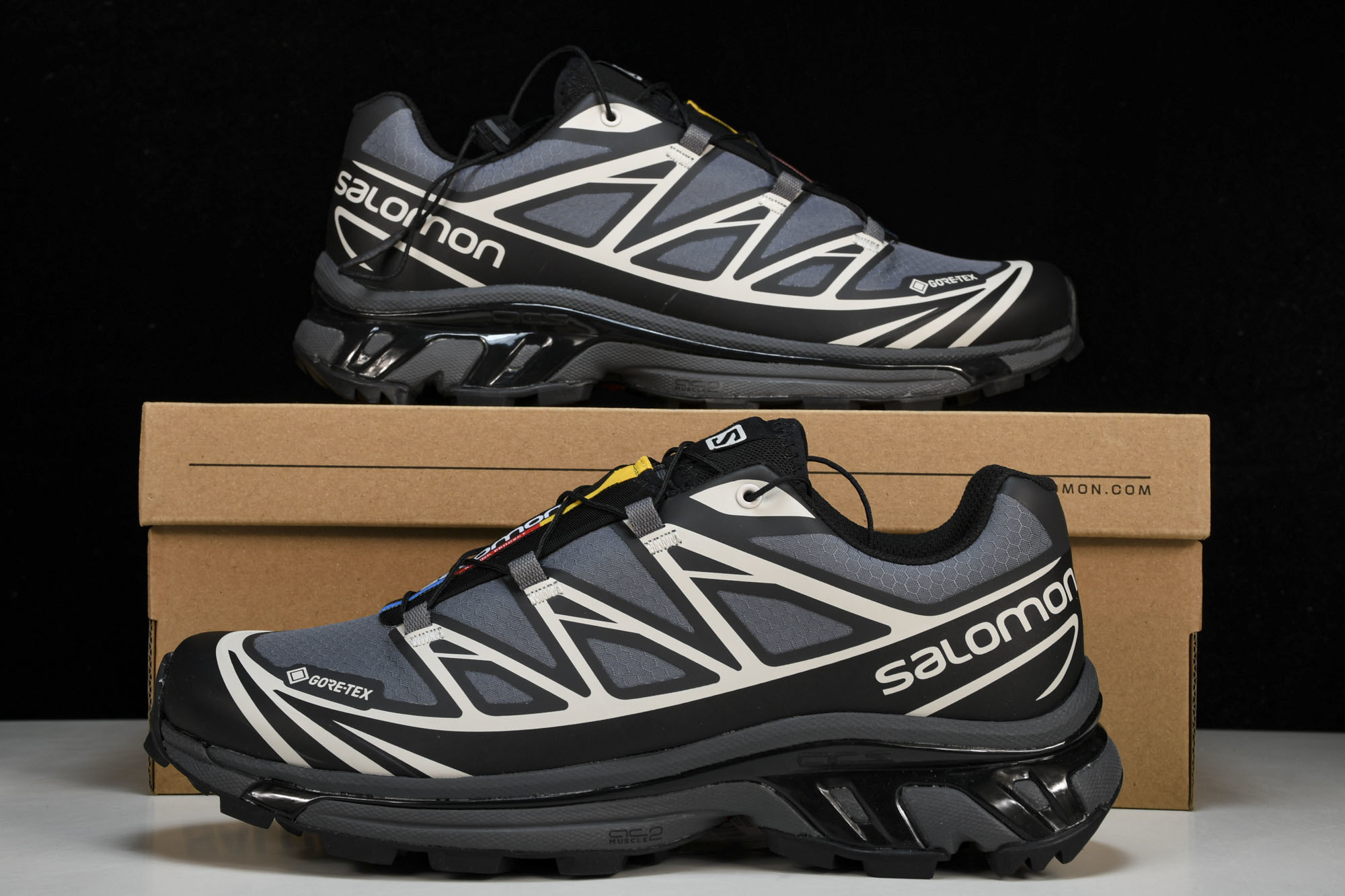 纯原外贸 SALOMON XT-6 GORE-TEX 黑灰银 #YZ001-1 36 36.5 37 38 38.5 纯原外贸 SALOMON XT-6 GORE-TEX 黑灰银 #YZ001-1 36 36.5 37 38 38.5